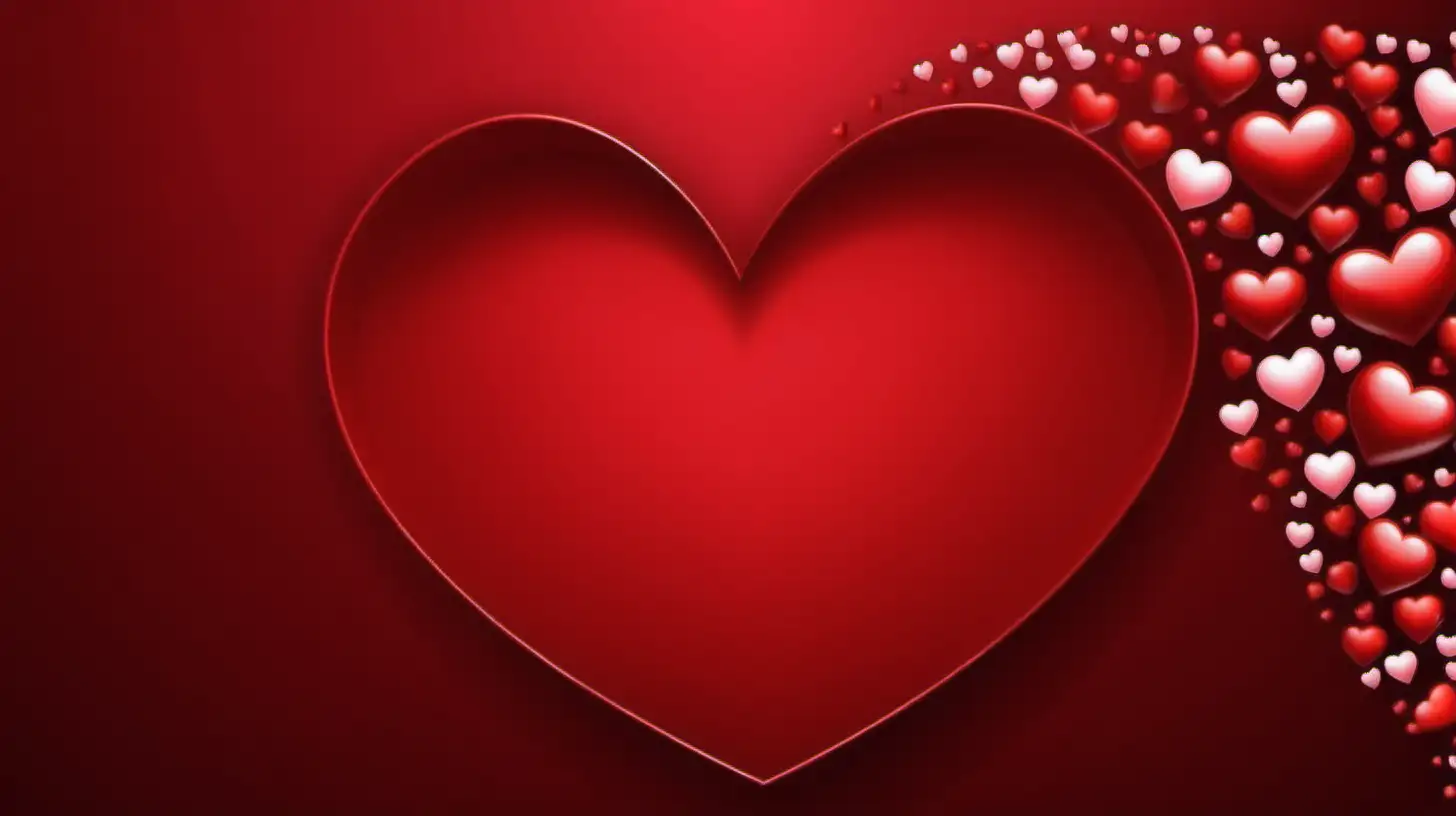 Valentaine red background


