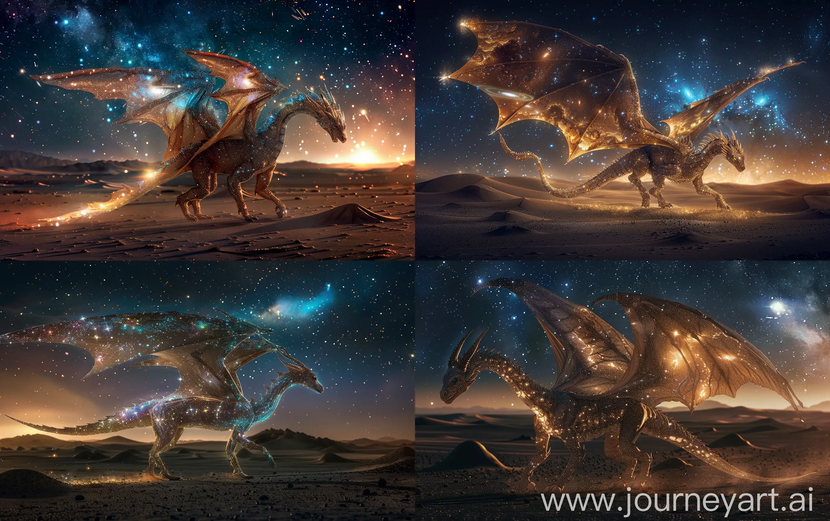 Starry-Winged-Dragon-Roaming-the-Night-Desert