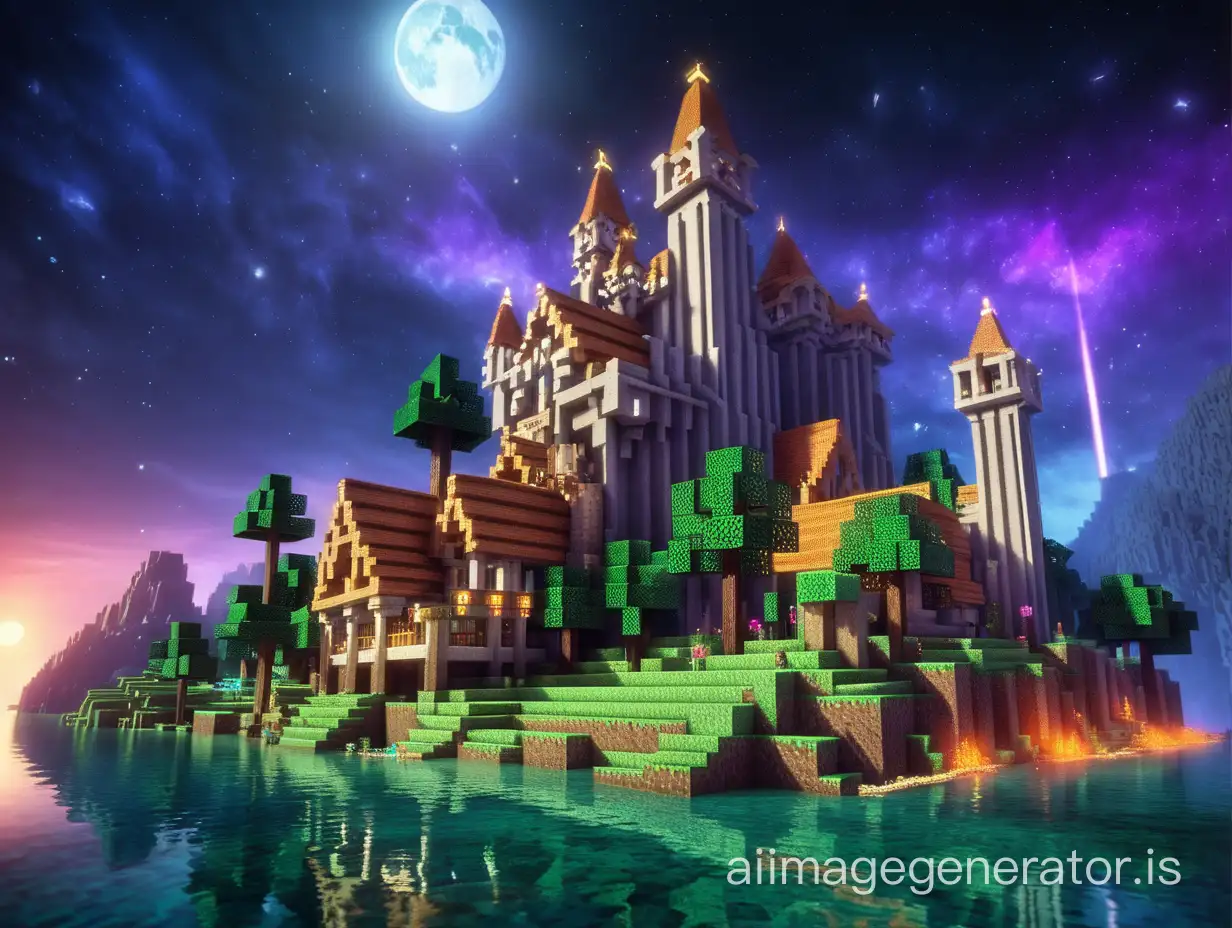 the header of the Minecraft Server: ' Mystical World ' for profile