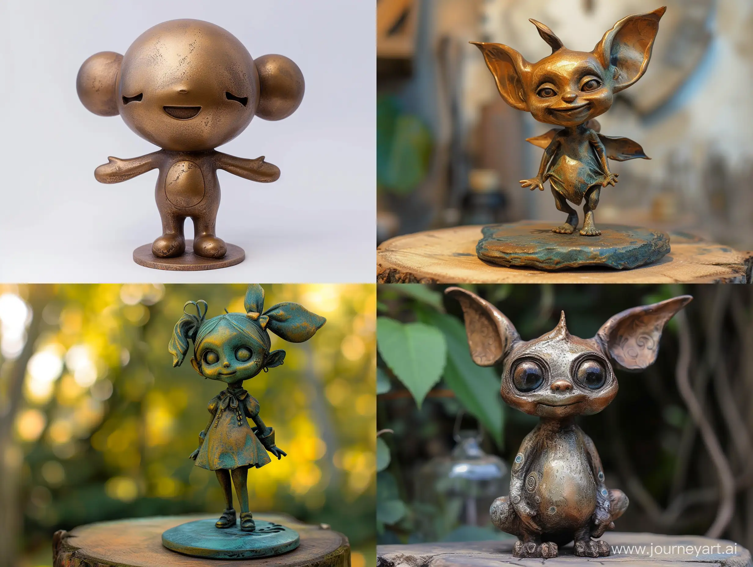 Magical-Bronze-Statue-of-a-Cute-Imaginary-Character