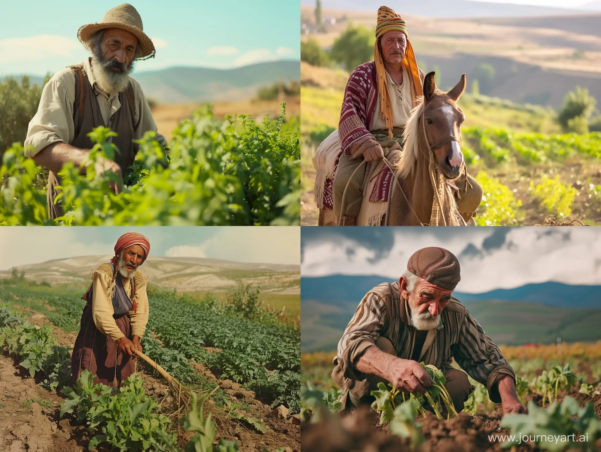 An Anatolian neolithic Farmer who does agriculture