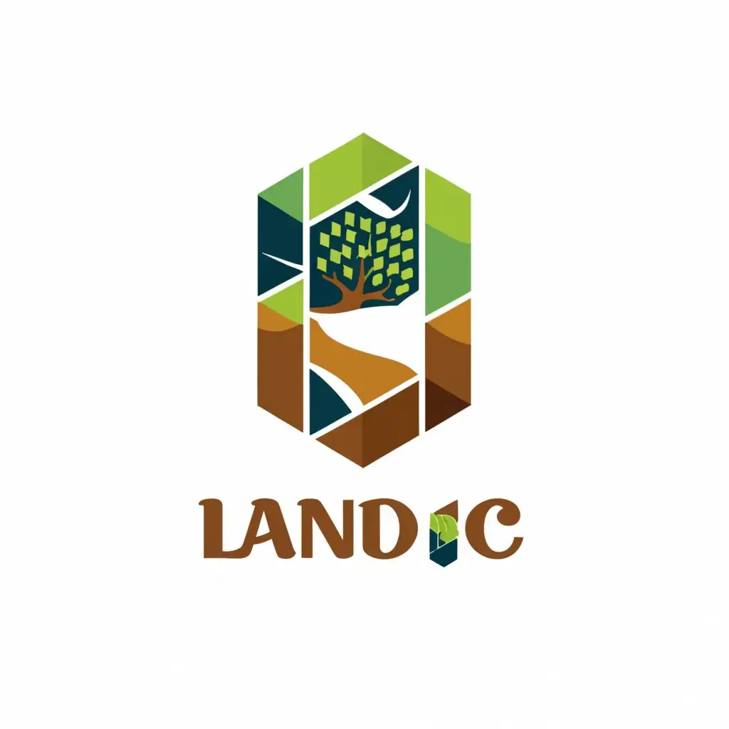 LOGO-Design-For-Landic-Earthy-Greens-Trustworthy-Blues-with-Tree-and-Circuit-Pattern-Theme