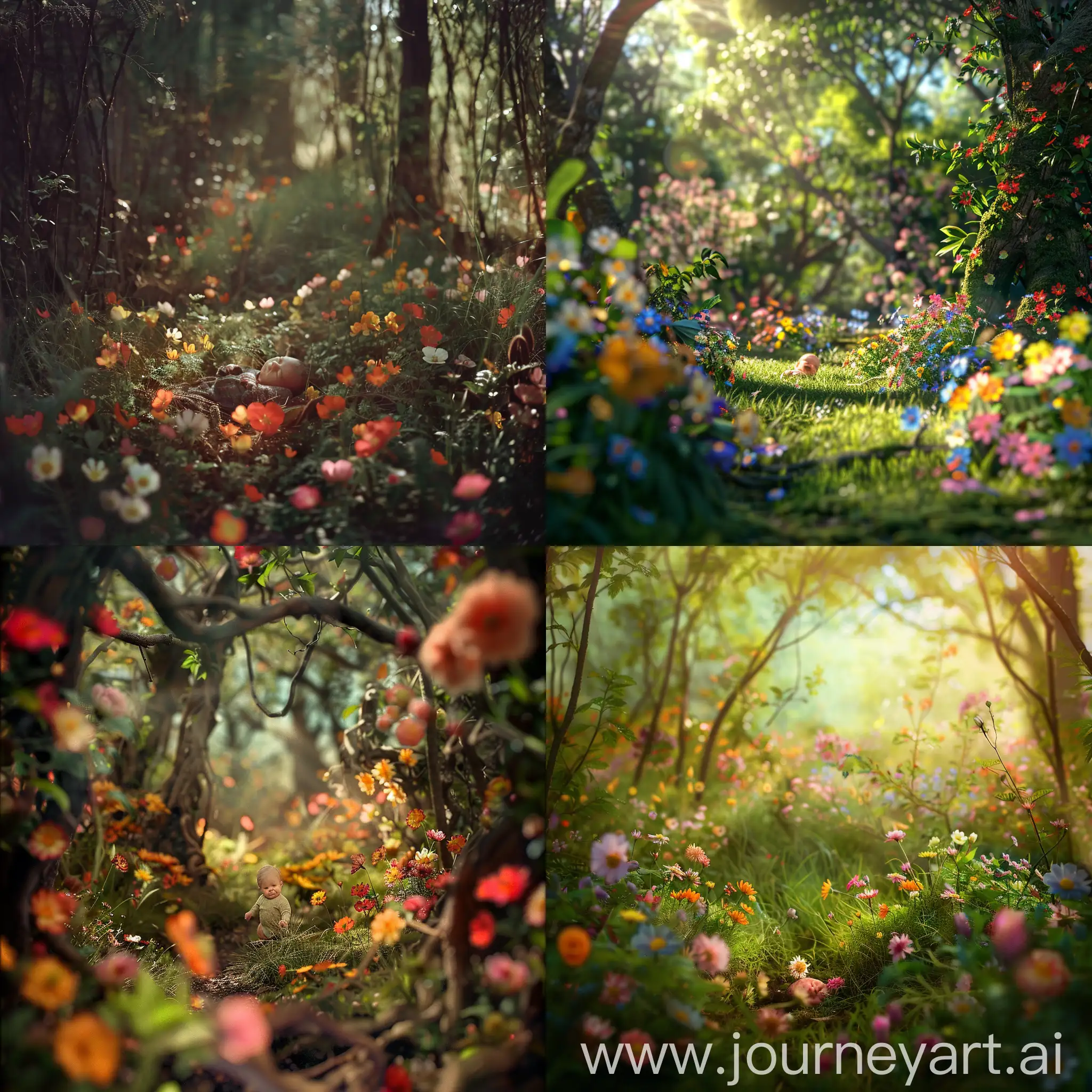 Vitus-Birth-in-a-Joyous-Blooming-Forest