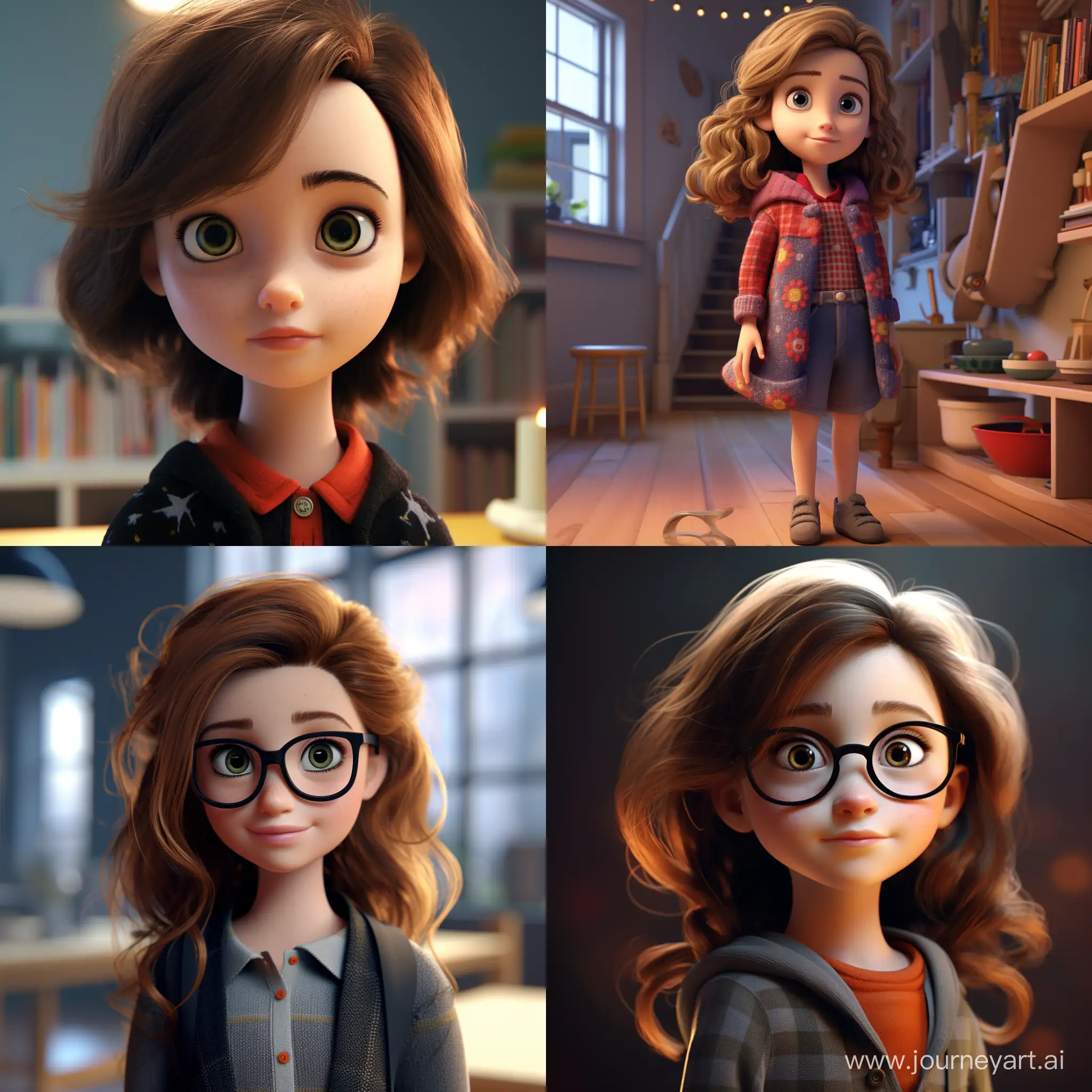 Adorable-3D-Pixar-Girl-with-AR-Technology