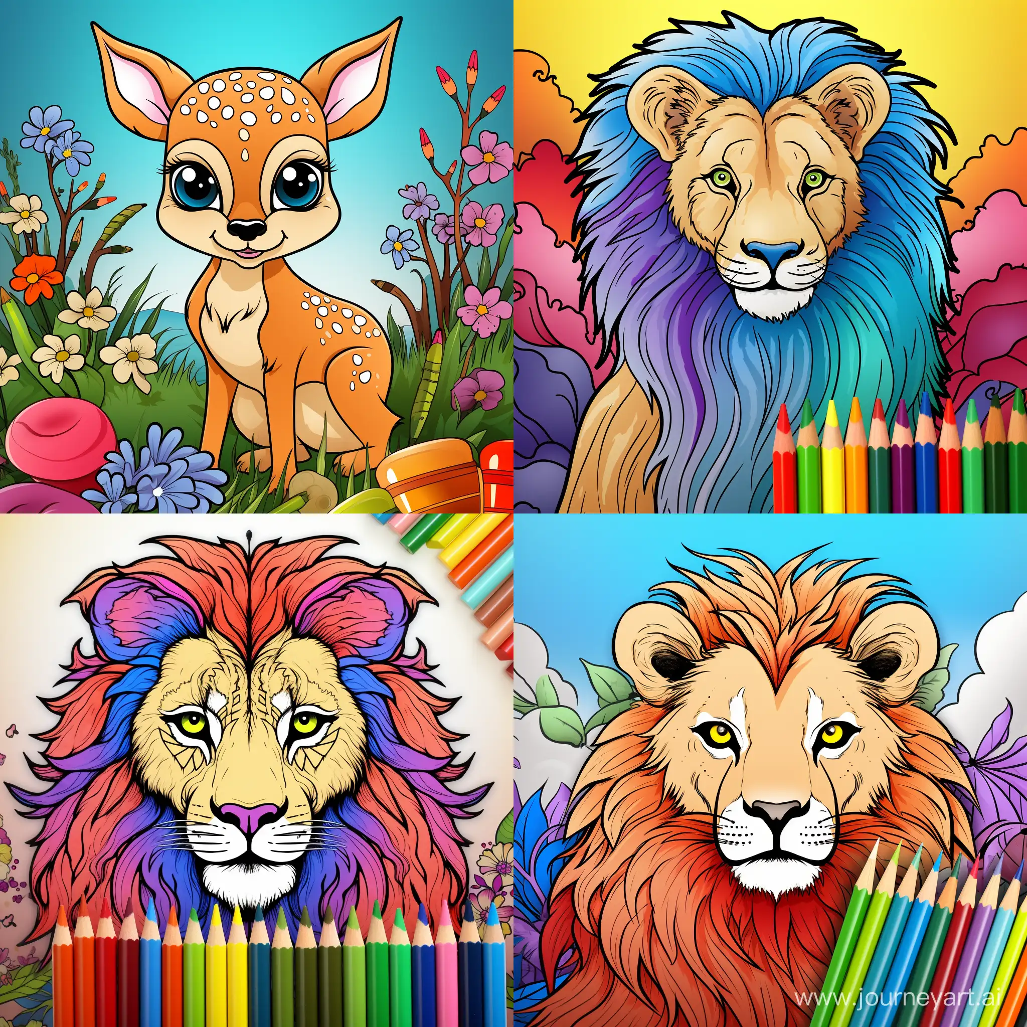 Adorable-Animals-Coloring-Book-for-Kids