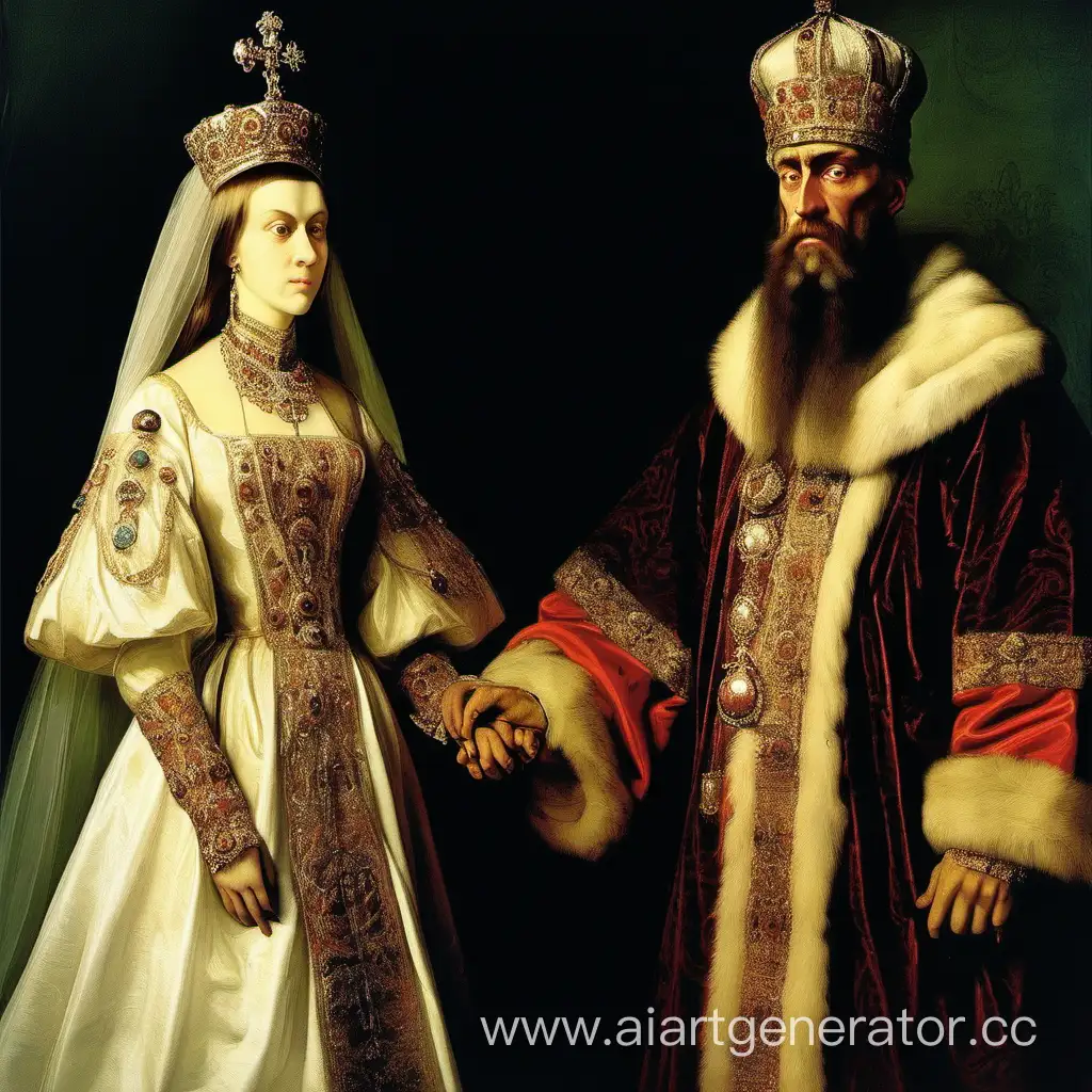 Ivan-the-Terrible-Tsar-of-Moscow-Marries-Lithuanian-Princess