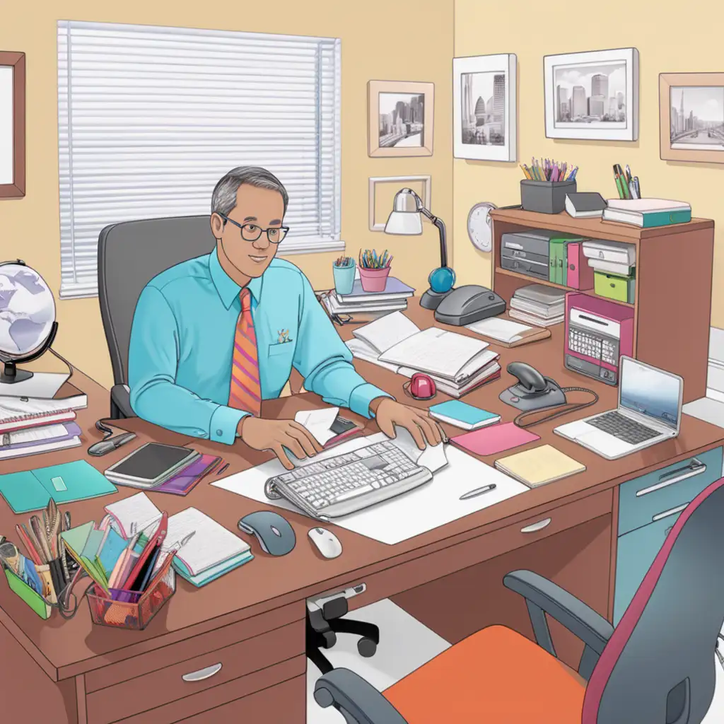 Colored image: Clean Desk Policy video