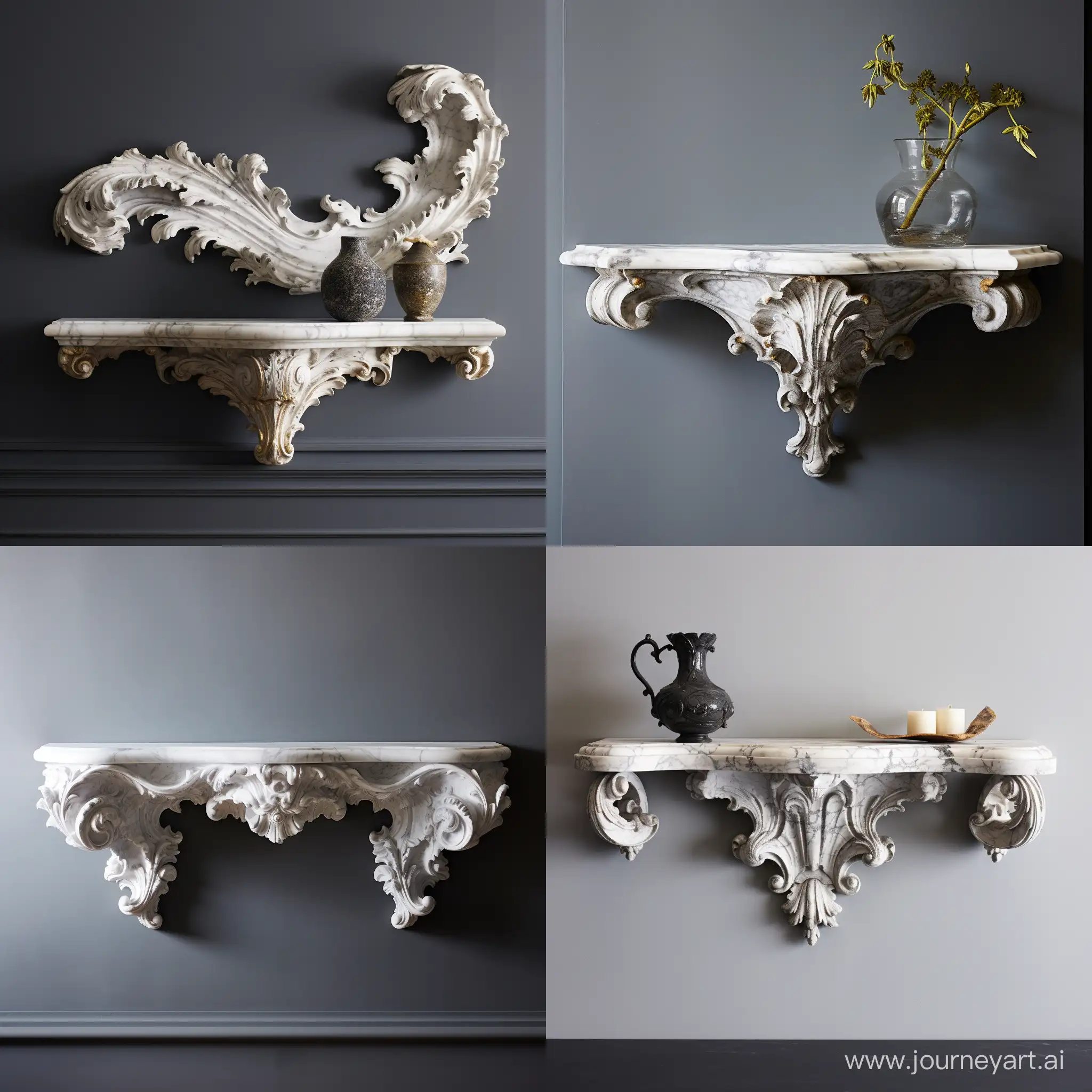 Elegant-Marble-Rococo-Wall-Shelf-Classic-Home-Decor