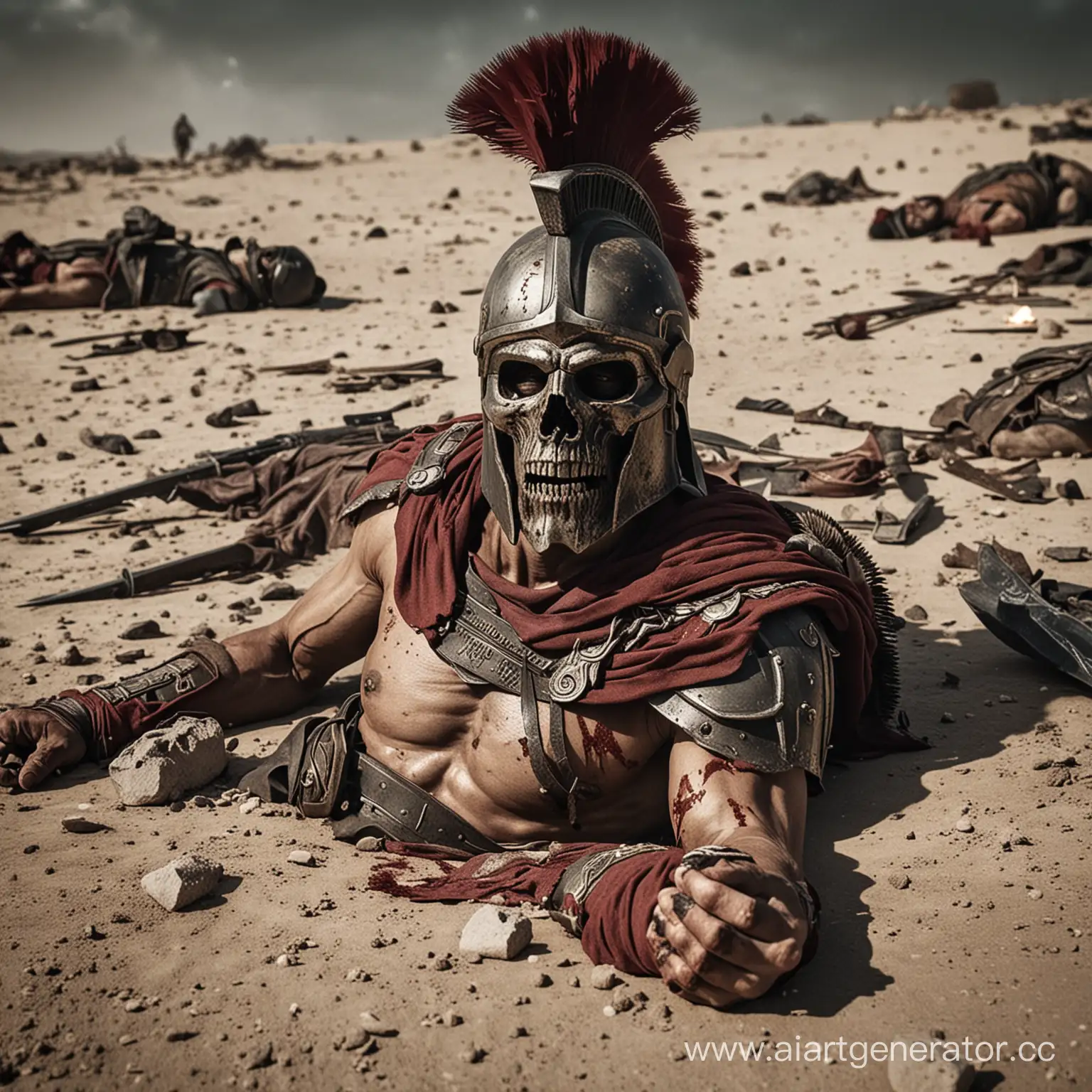 Remains-of-a-Spartan-General-in-Battle