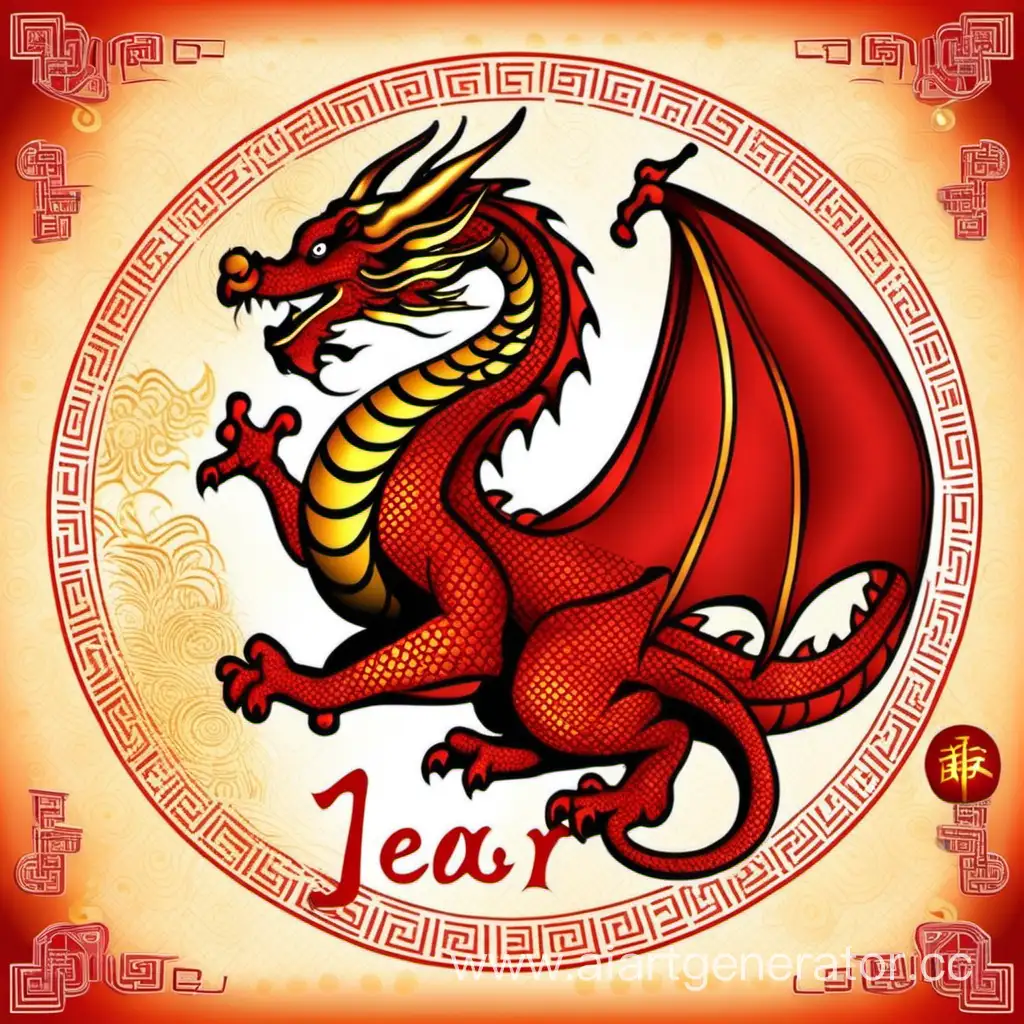 Dragon-Year-Horoscope-Mystical-Dragon-Surrounded-by-Celestial-Elements