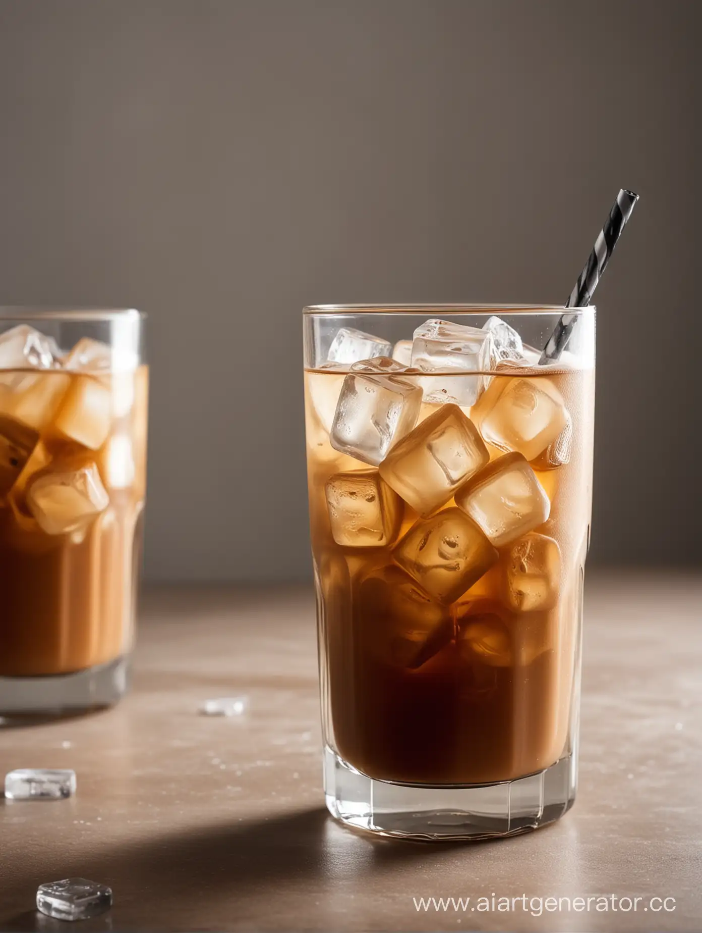 Iced-Coffee-in-Elegant-Glass-with-Creamy-Milky-Shade