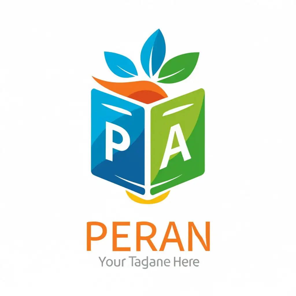 LOGO-Design-For-PERAN-Elegant-Typography-for-the-Education-Industry