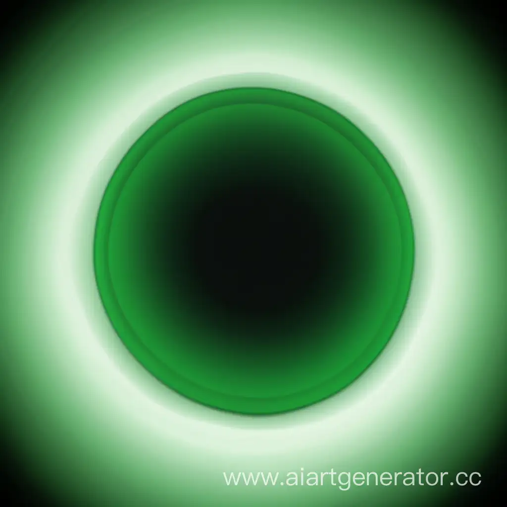 Circular-Green-and-Black-Blurred-Background