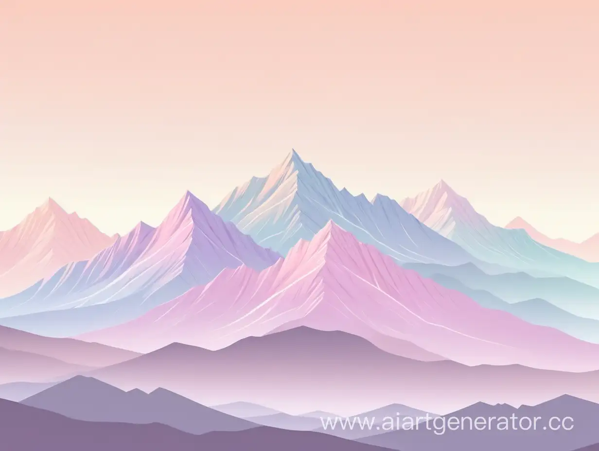 Pastel-Tones-Mountain-Landscape-Tranquil-Scenery-with-Soft-Hues