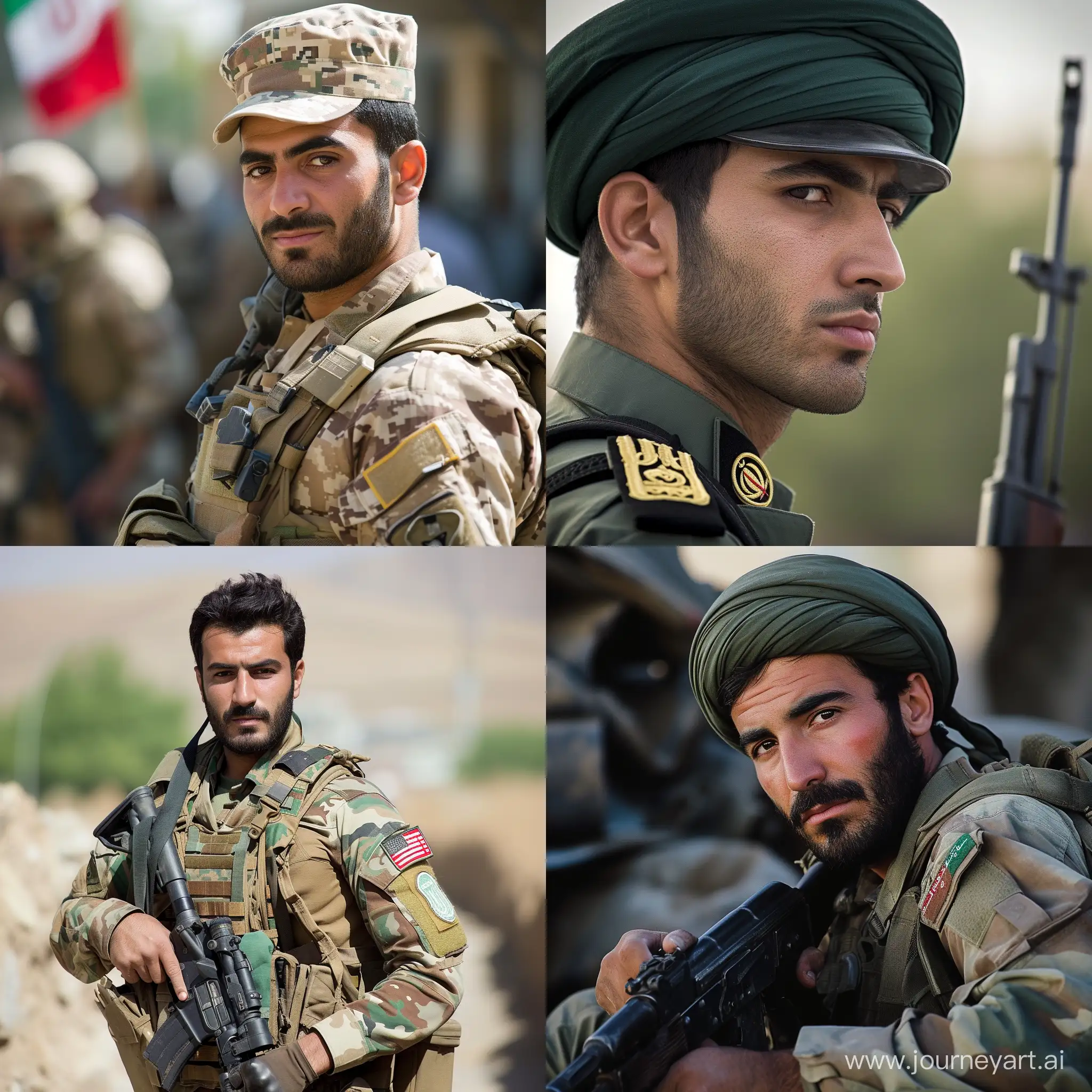 Iranian soldier
