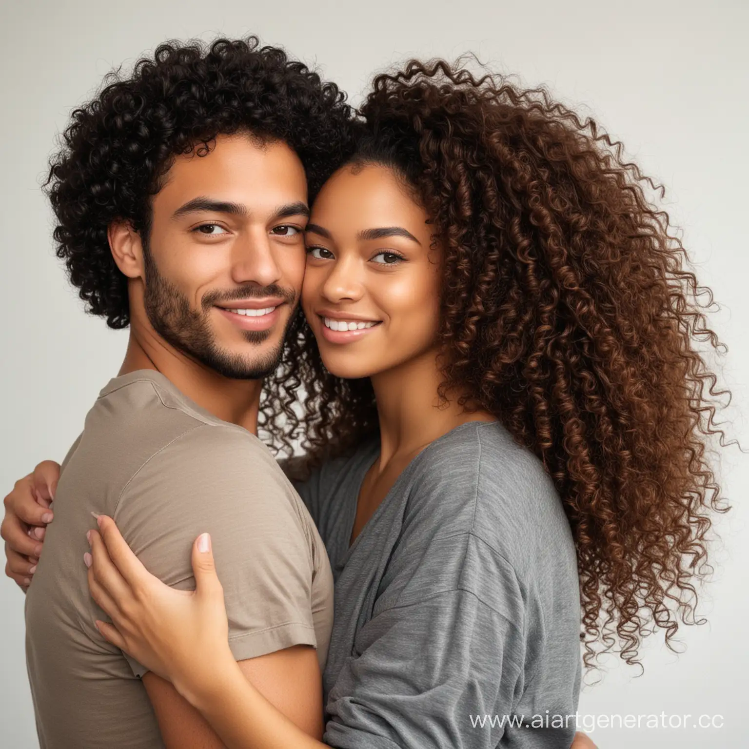 Affectionate-Multiracial-Couple-Embracing