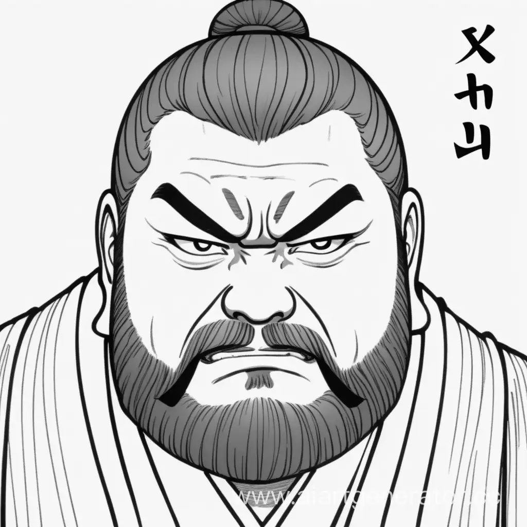 Japanese-Character-with-Burly-Russian-Features-Fusion-of-Cultures-in-Character-Design