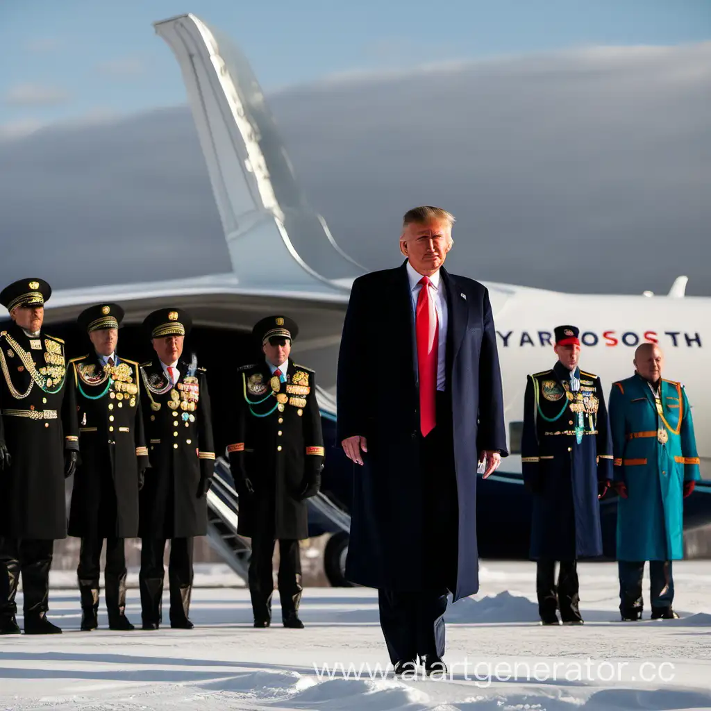 Trump came to Yaroslavl, Russia
