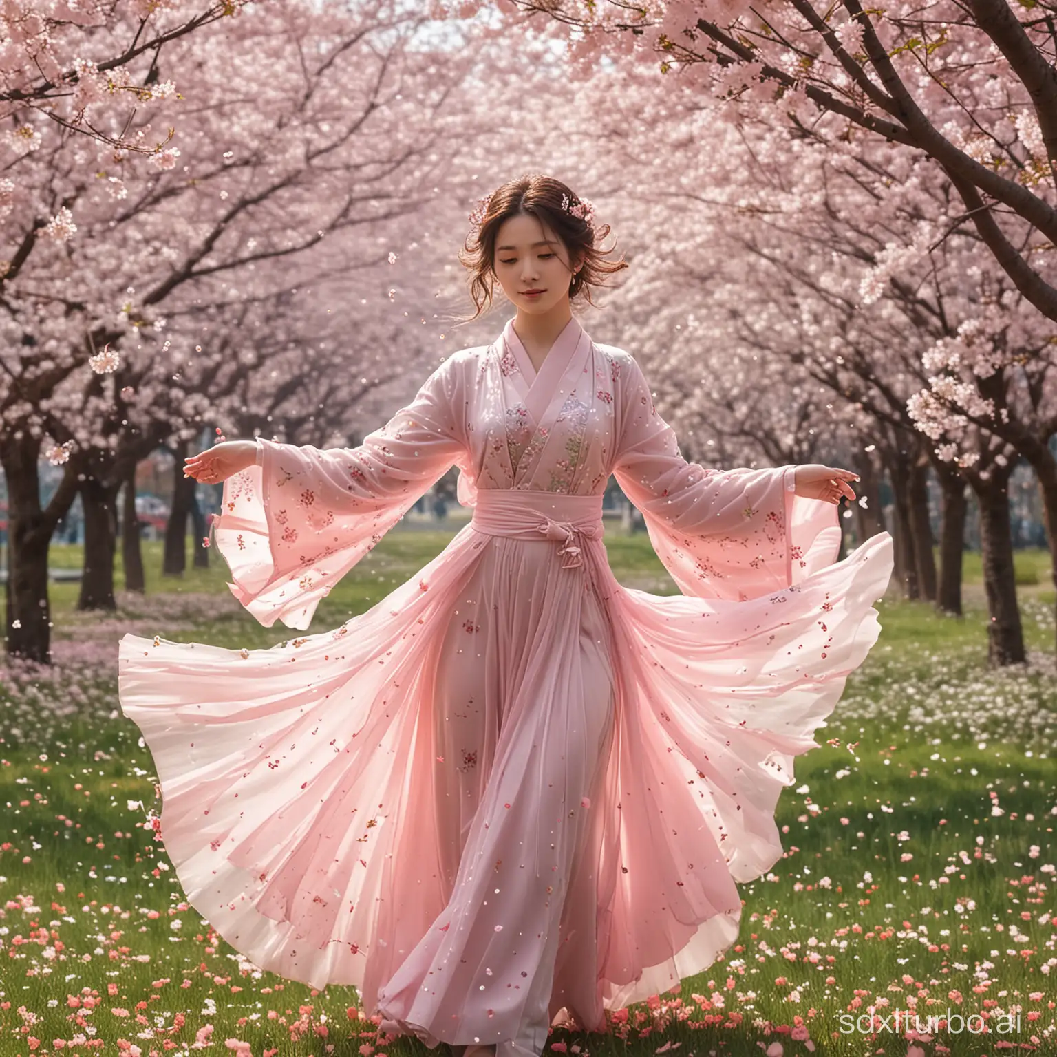 Anime-Enchantress-in-Cherry-Blossom-Meadow