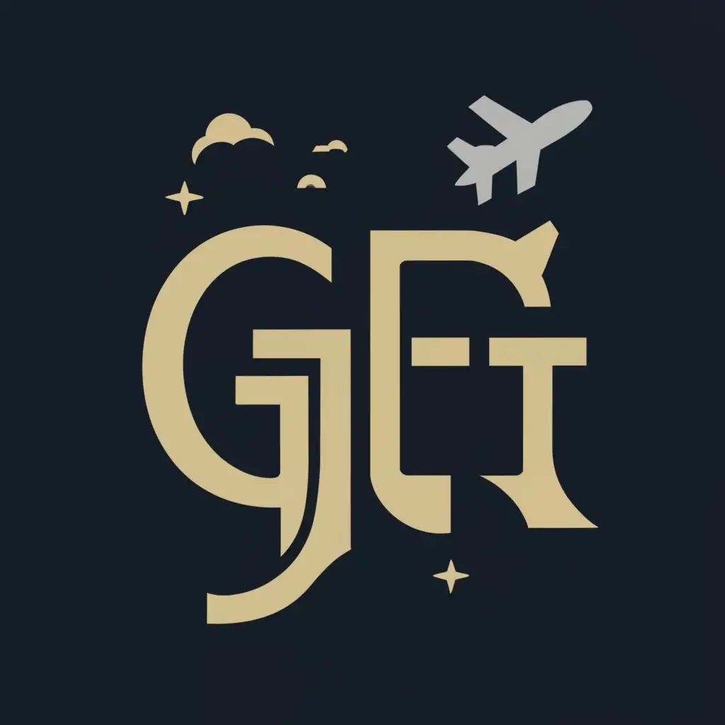 logo, rg, with the text "gfg", typography, be used in Travel industry
