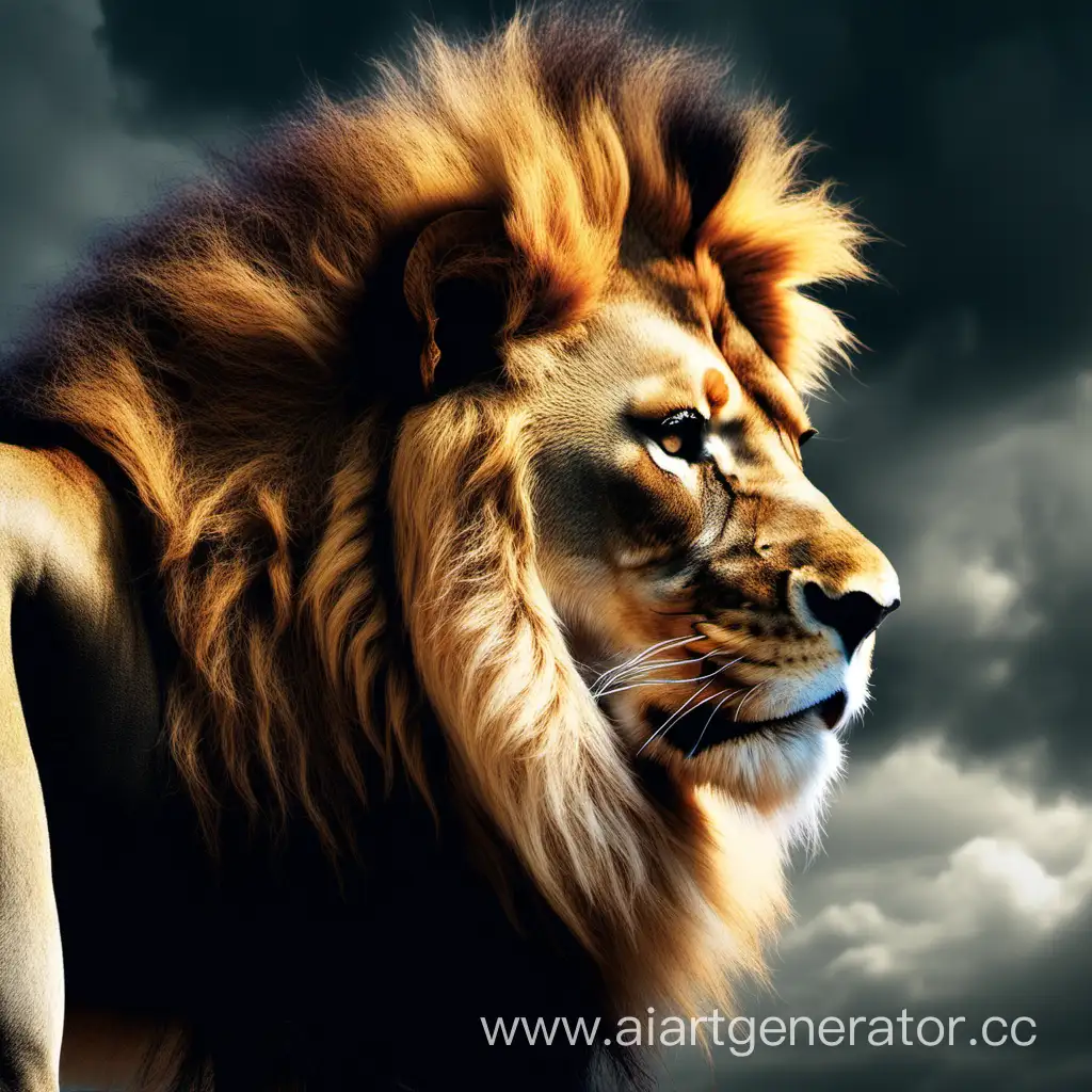 Powerful-Lion-Illustration-Embodying-Strength-for-Business-Success