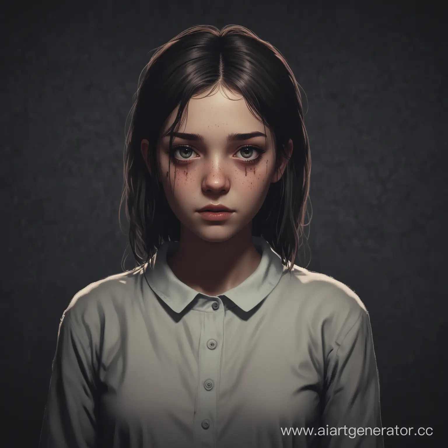 Psychological-Horror-Game-Screensaver-Haunting-Girl-in-the-Dark
