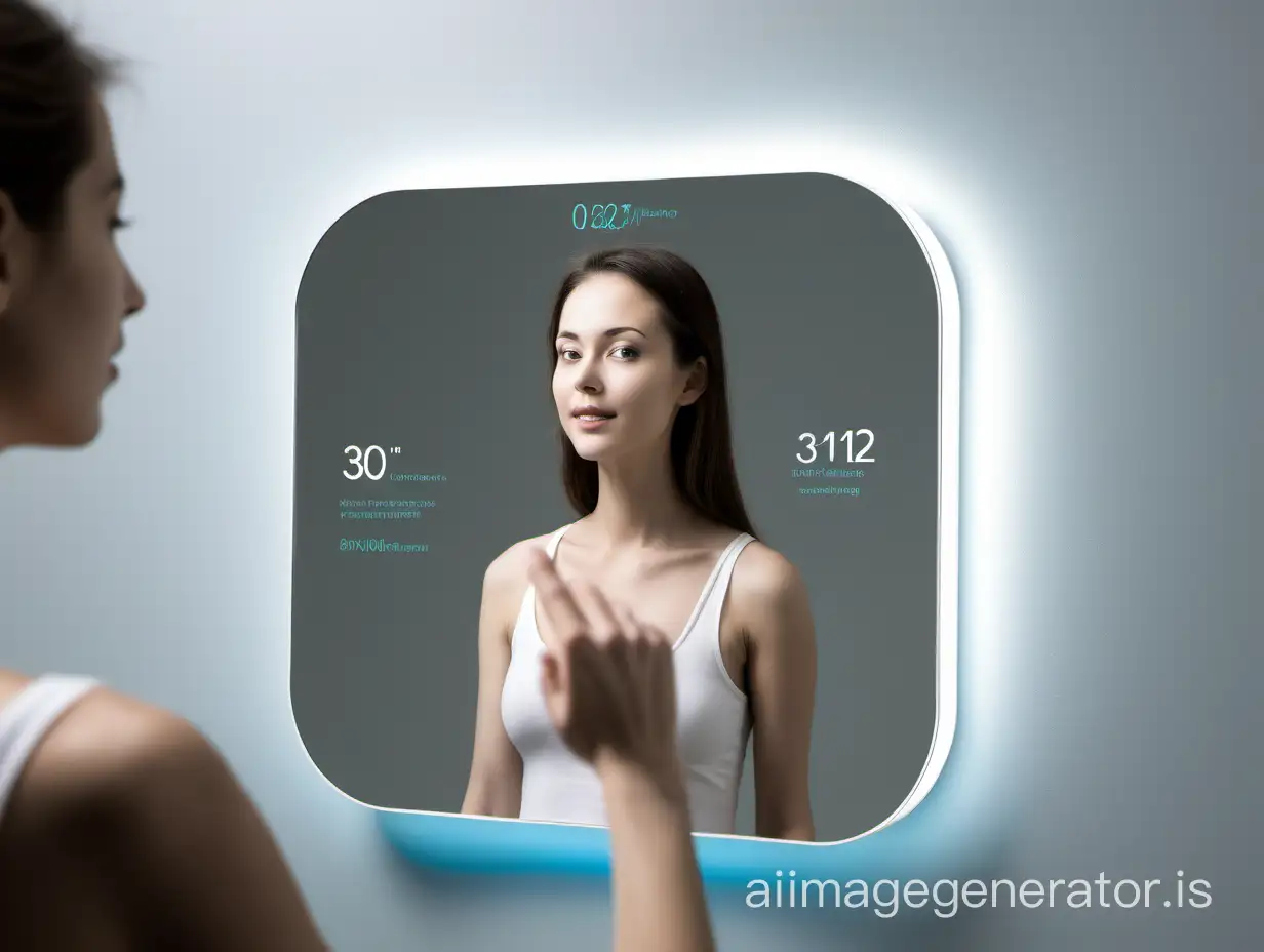 The core product of Healthy Mirror is a smart mirror that integrates biosensing technology and artificial intelligence algorithms. It is capable of quickly analysing and providing feedback on the user's health by capturing the faint gas changes in the user's breath.