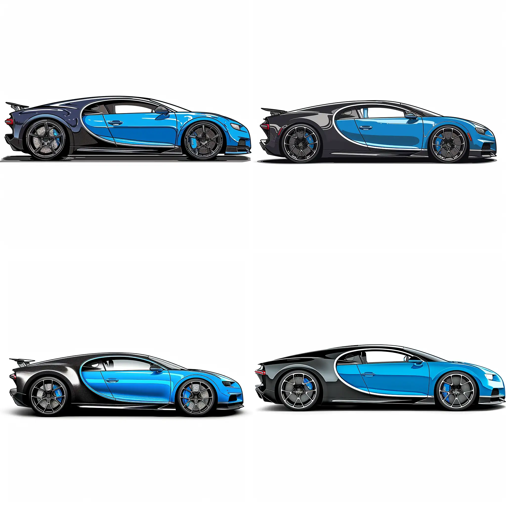 Minimalist-Bugatti-Chiron-Illustration-on-Simple-White-Background