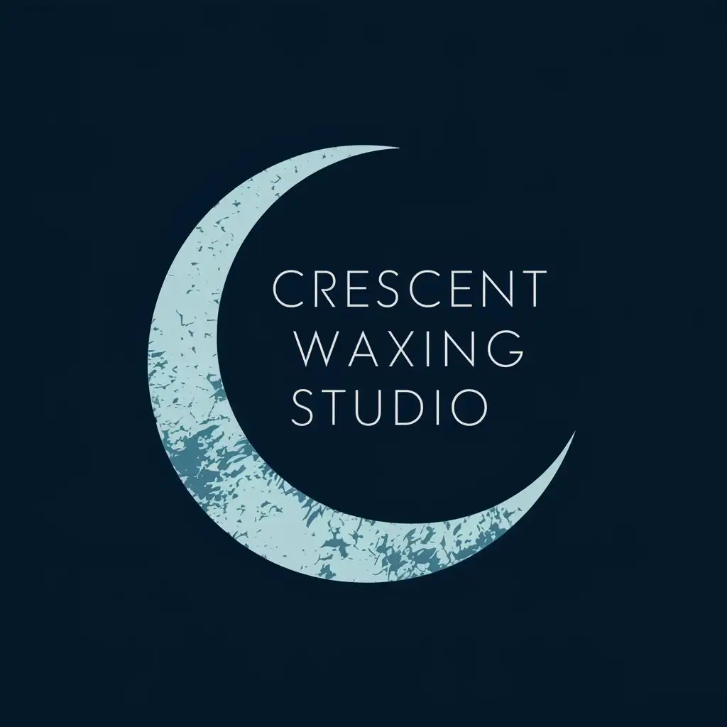 LOGO-Design-For-Crescent-Waxing-Studio-Elegant-Crescent-Moon-Emblem-with-Typography-for-Beauty-Spa-Industry