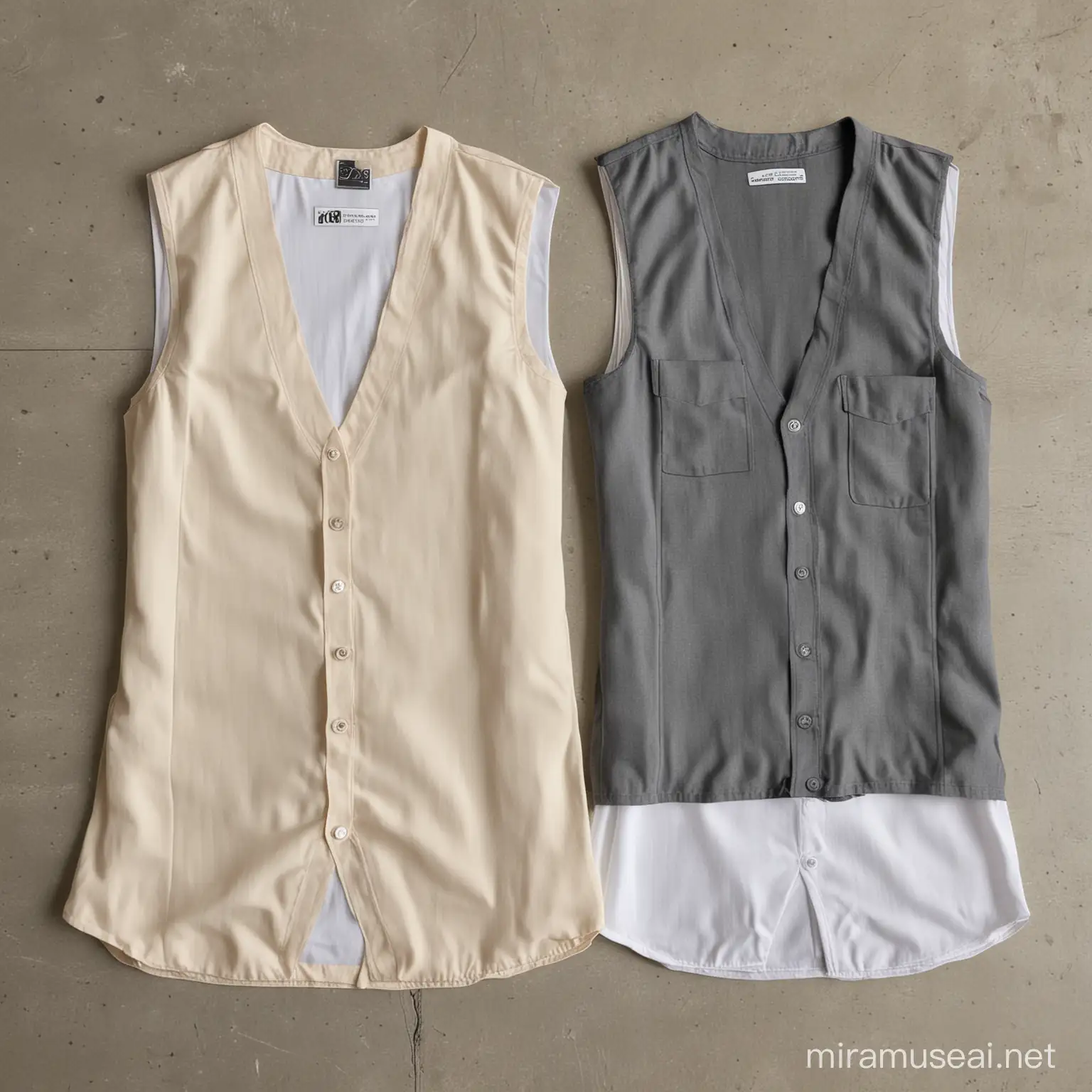 Summer Fashion Sleeveless Vest and Apple 15 Phone Comparison