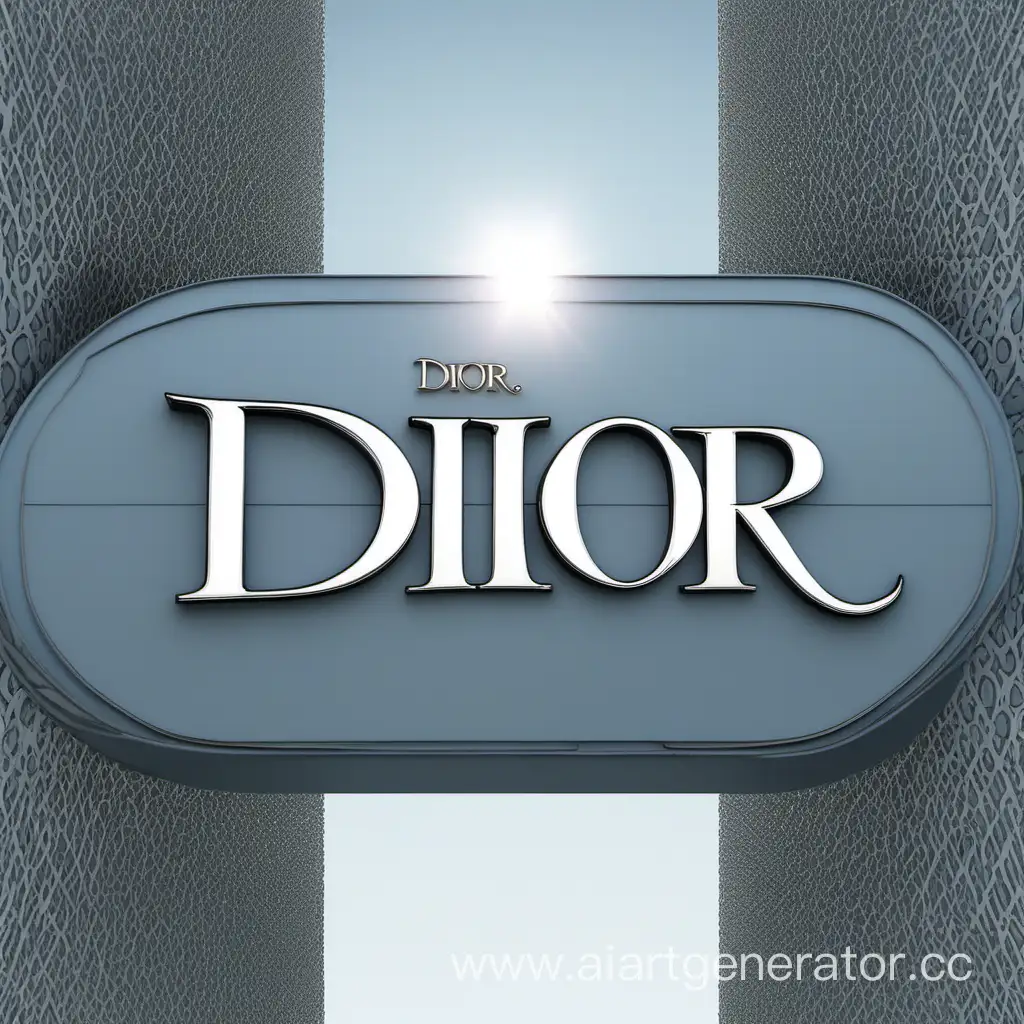 Надпись DIOR, аватарка для трека.