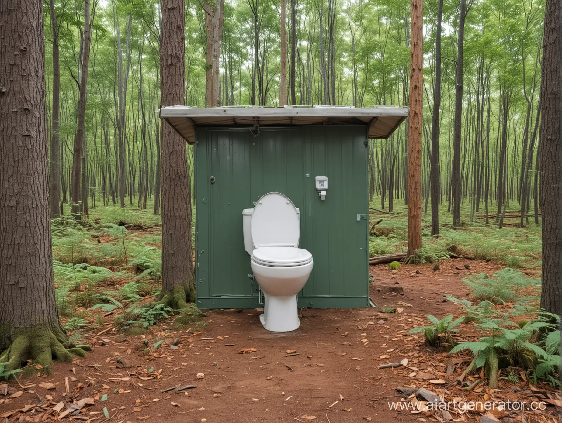 Enchanted-Forest-Outhouse-Amidst-Majestic-Trees