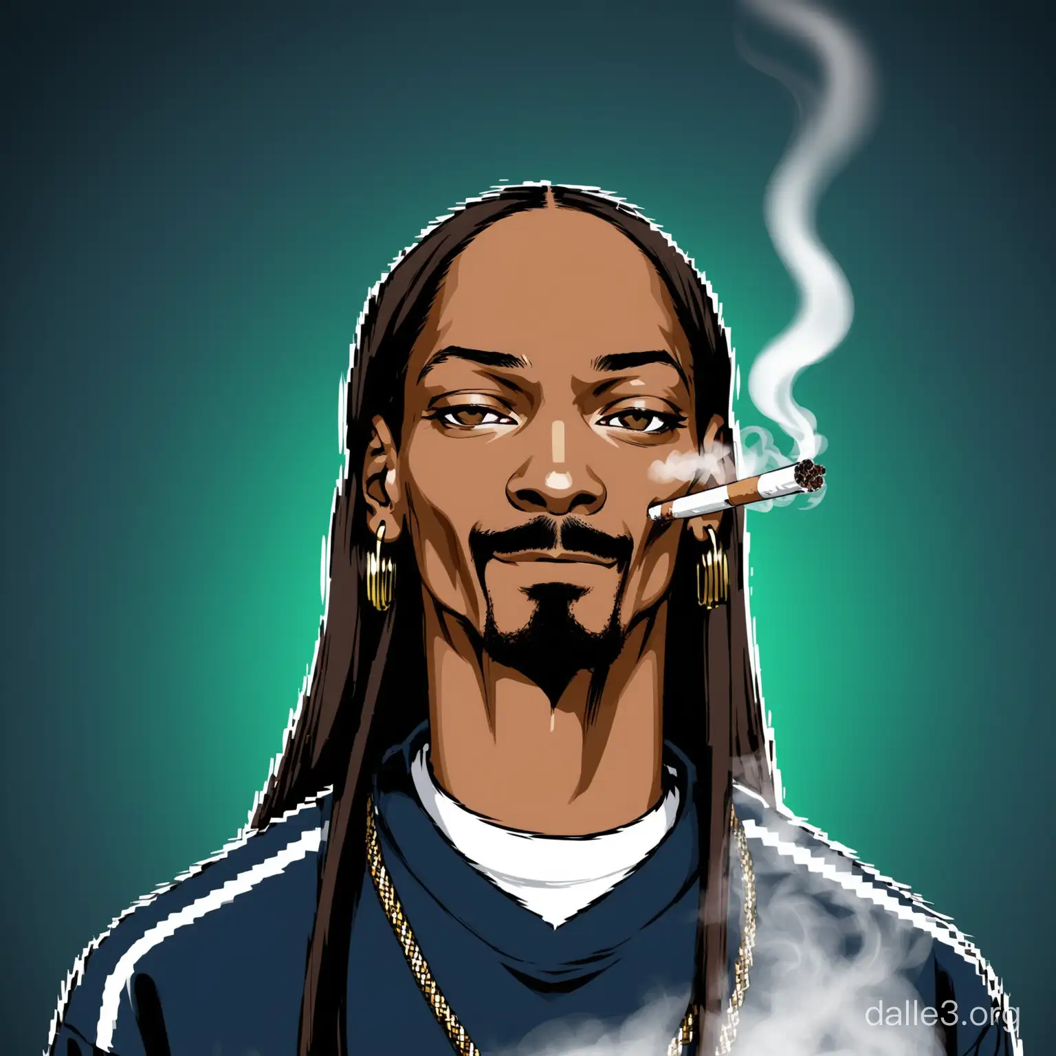 HipHop Icon Snoop Dogg Smoking as Avatar Character | Dalle3 AI