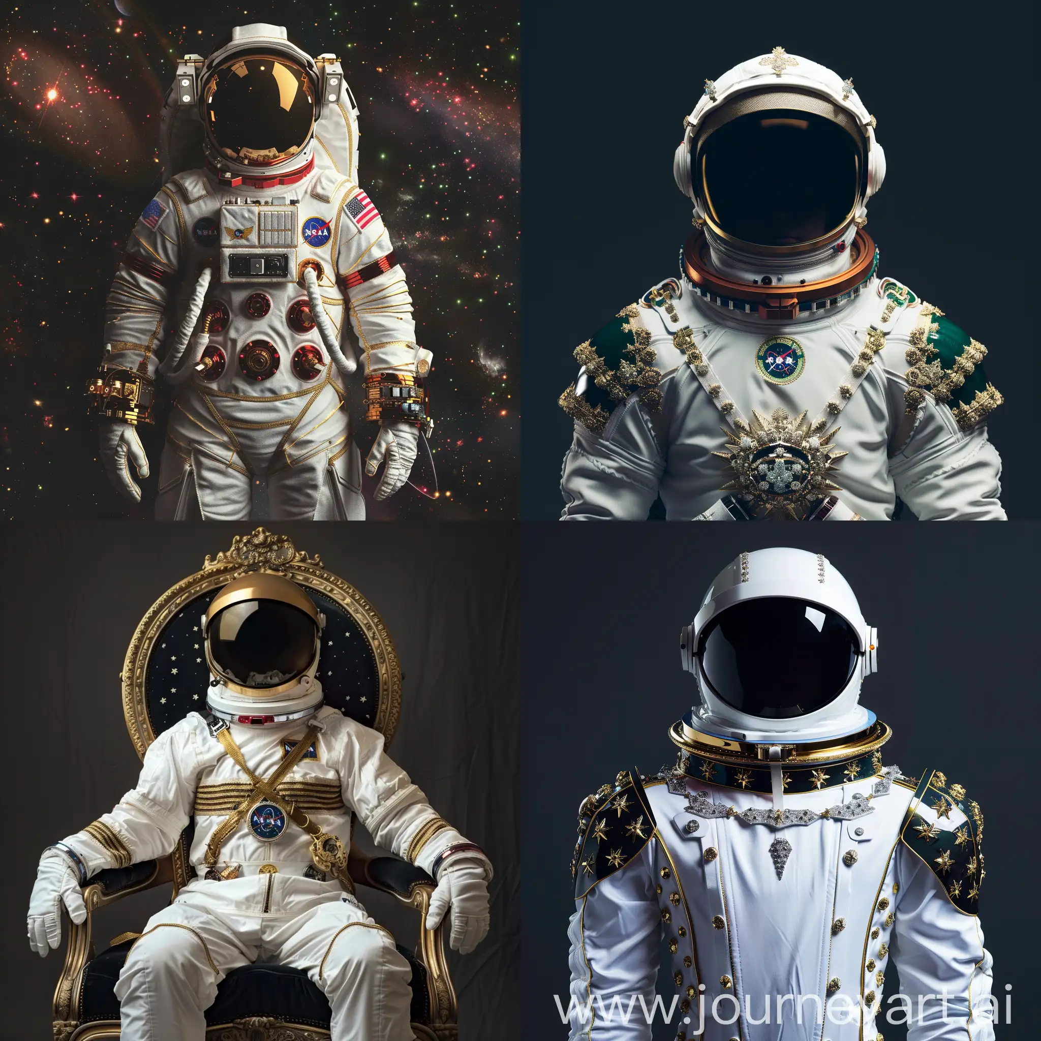 Space suit royalty