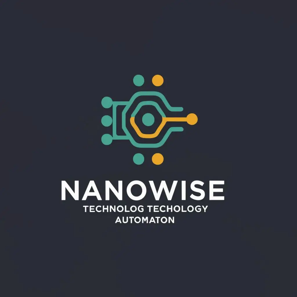 logo, Chip sourcing simplified, with the text "NanoWise Technology Automation", typography, be used in Technology industry