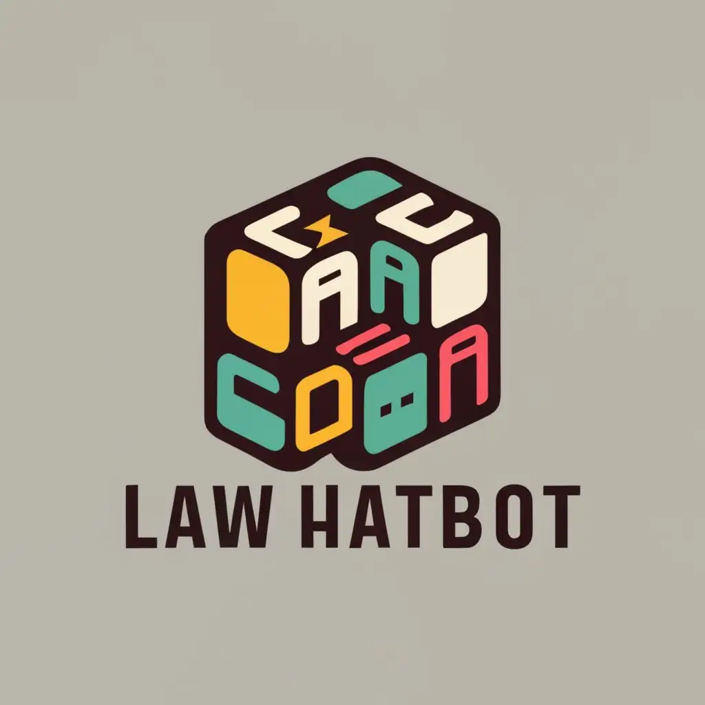 LOGO-Design-For-Legal-ChatBot-Dynamic-Cubes-and-Open-Books-Symbolizing-Legal-Knowledge