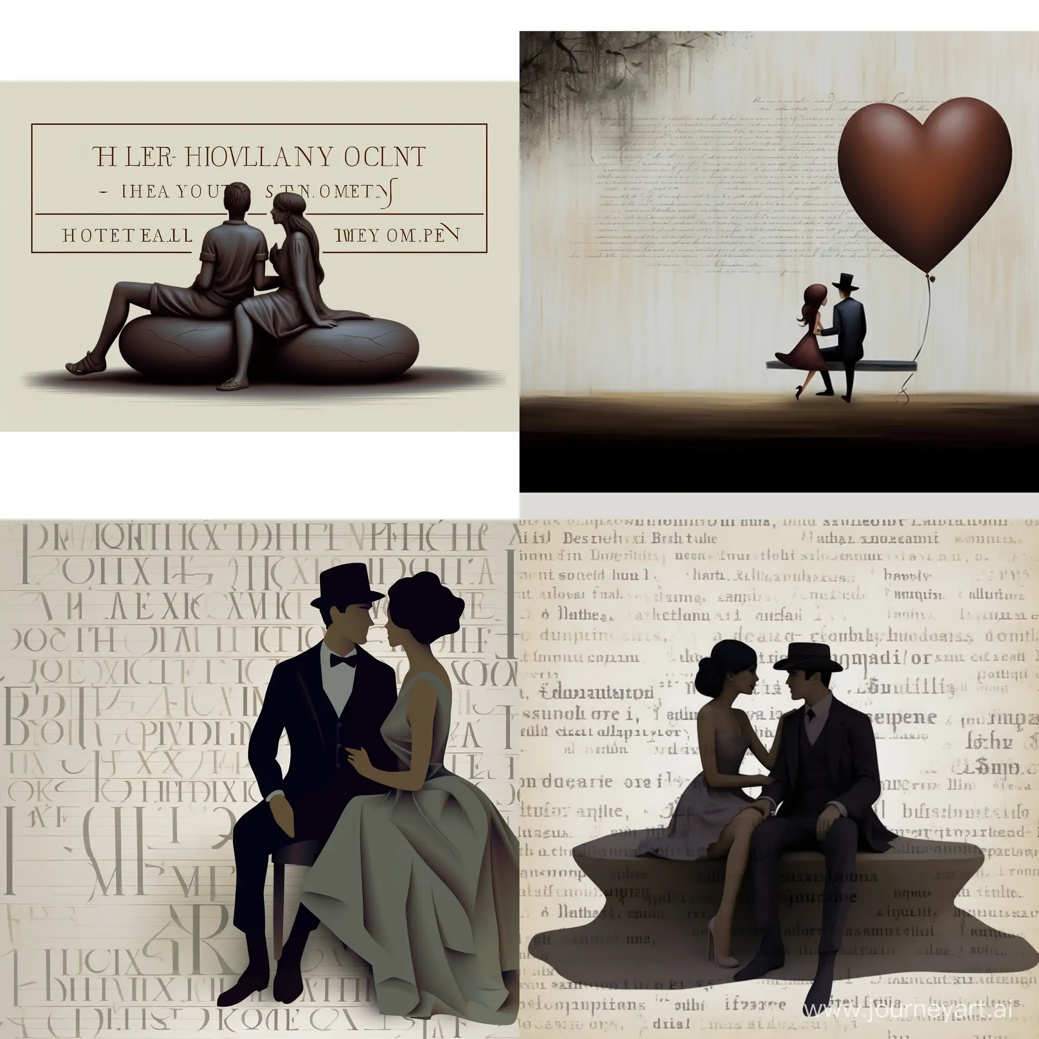 Romantic-Couple-Sitting-on-Text-in-a-Square-Format