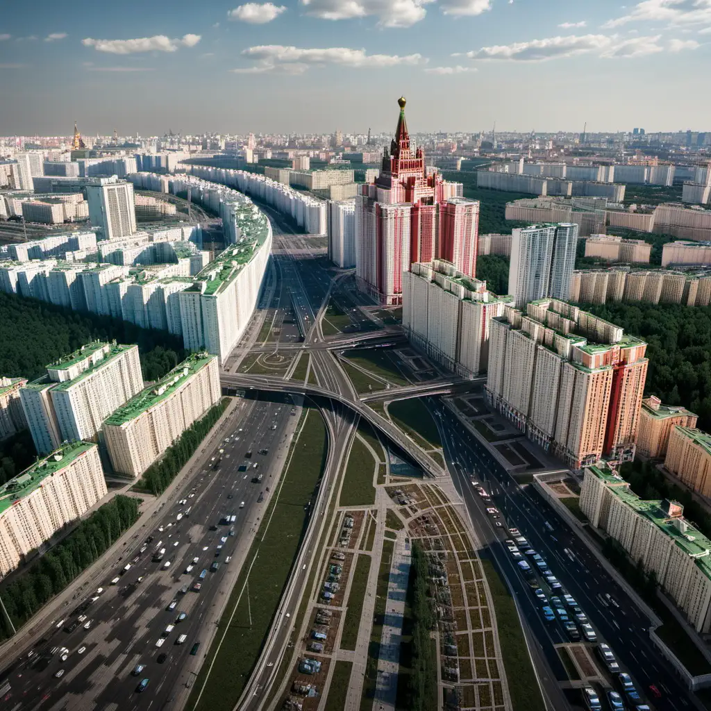Urban Renewal Project Transforming Moscow Skyline