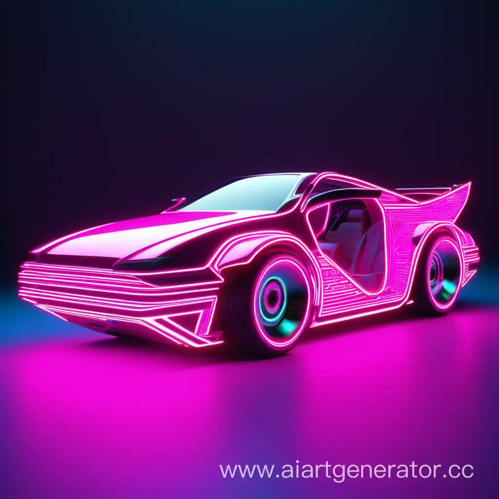 Futuristic-Neon-Turbo-Car-in-Cosmic-Pink-and-Lime