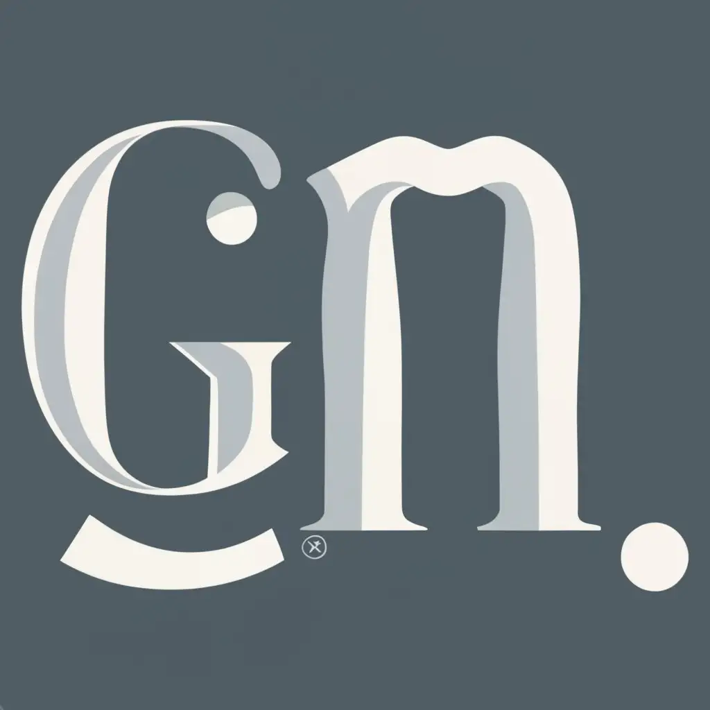 logo, GM, with the text "Goodwill Misschief", typography, be used in Legal industry