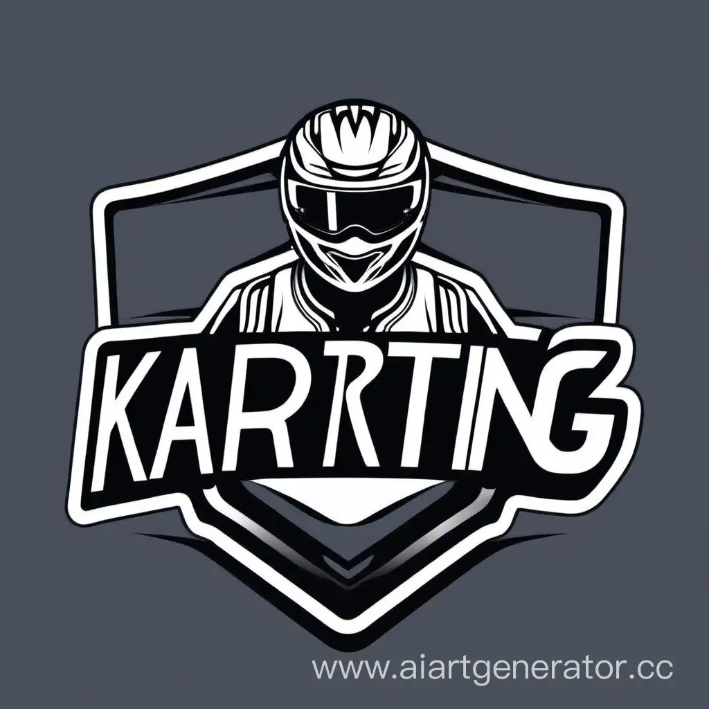 Dynamic-Karting-Logo-Design-with-Racing-Elements