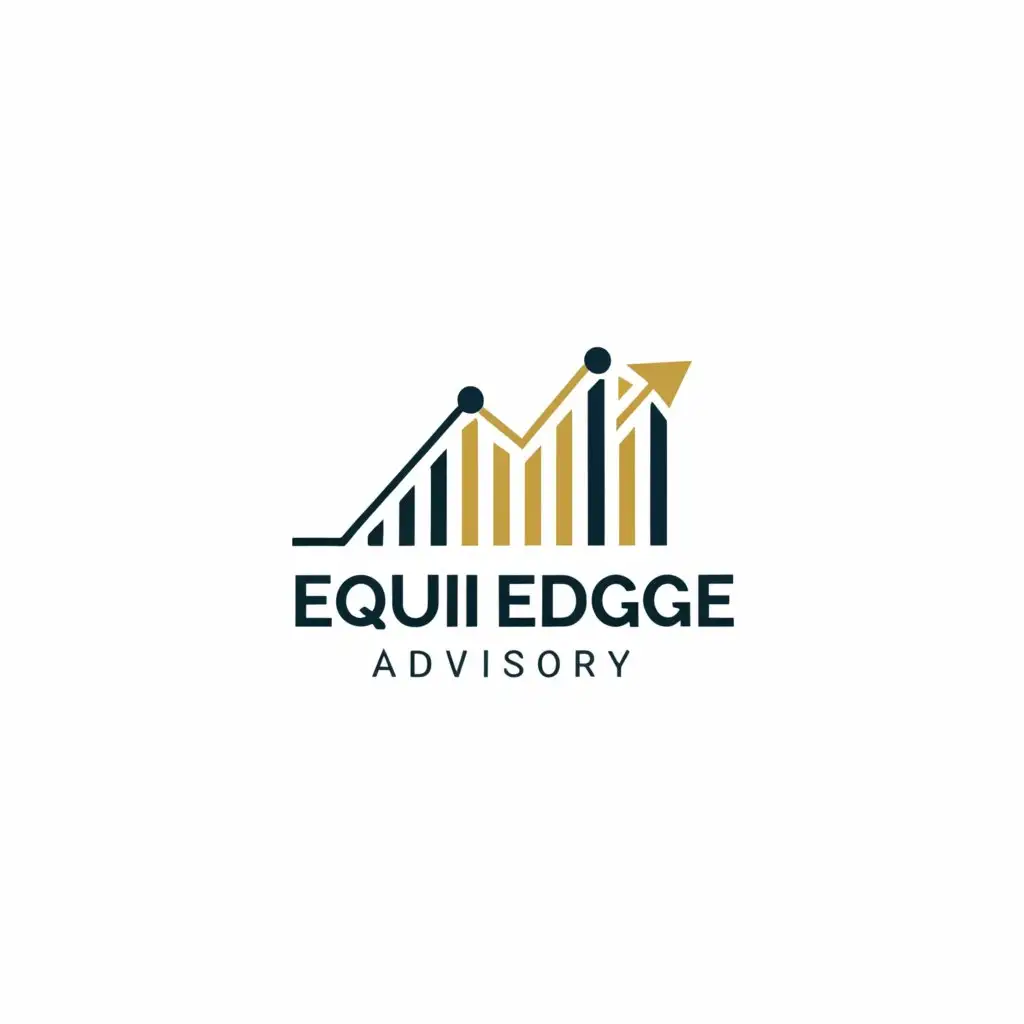 a logo design,with the text "Equi Edge Advisory", main symbol:Stock market,Moderate,be used in Finance industry,clear background