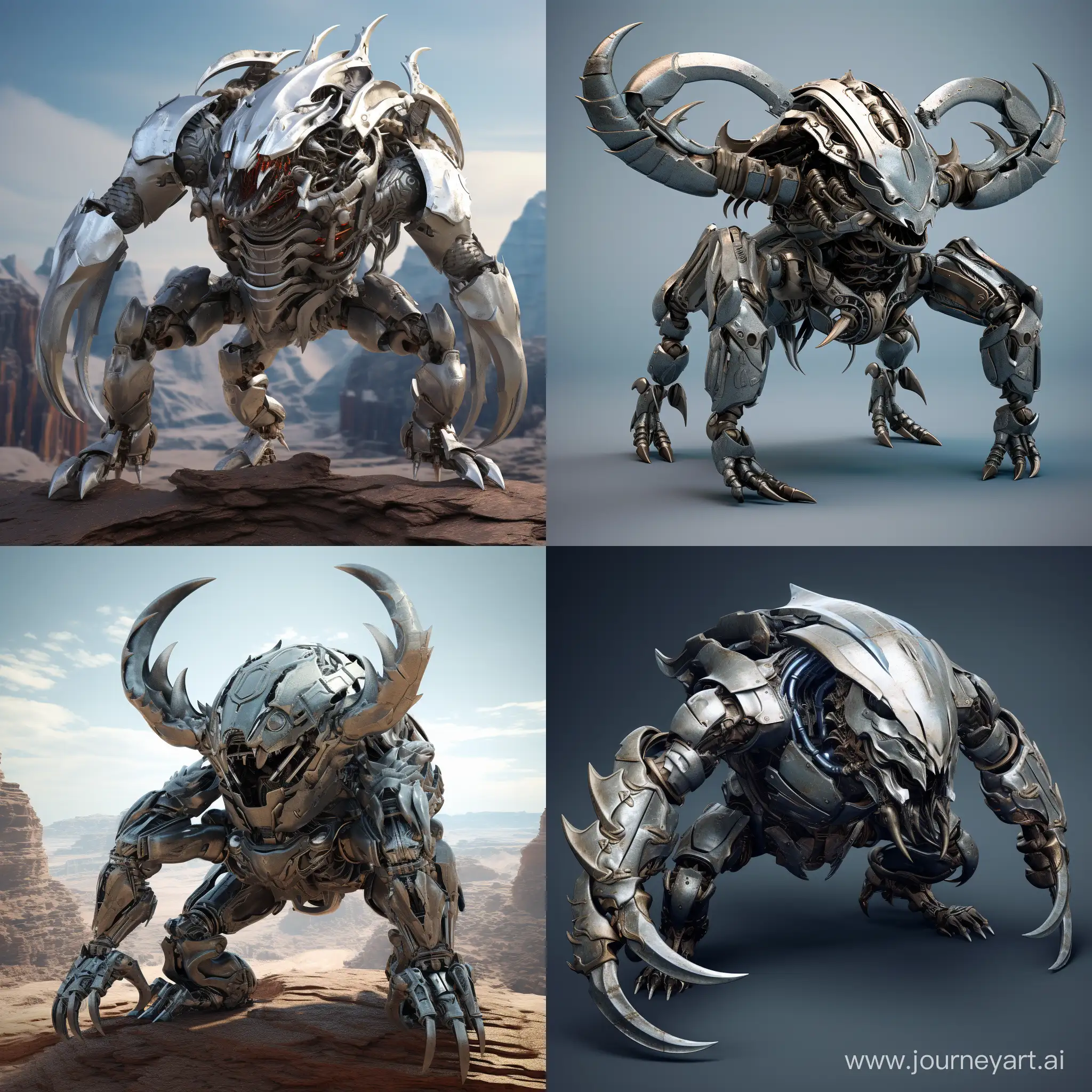 Metal scorpion