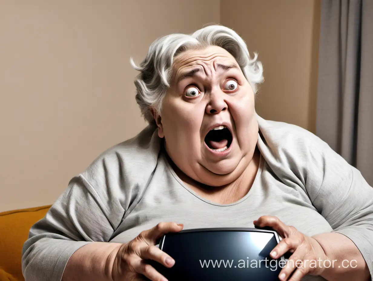 Surprised-Fat-Old-Woman-Reacting-to-Television