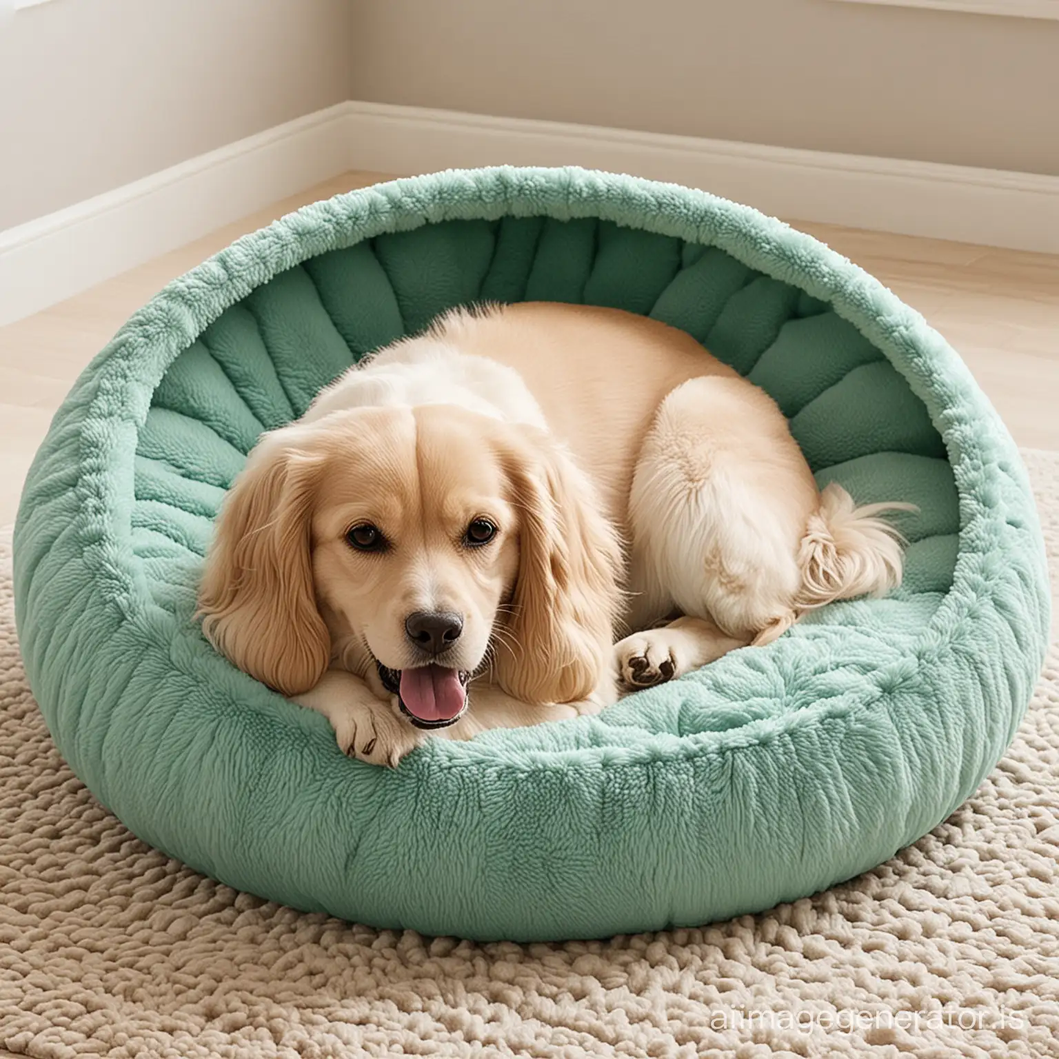 playful pet bed.