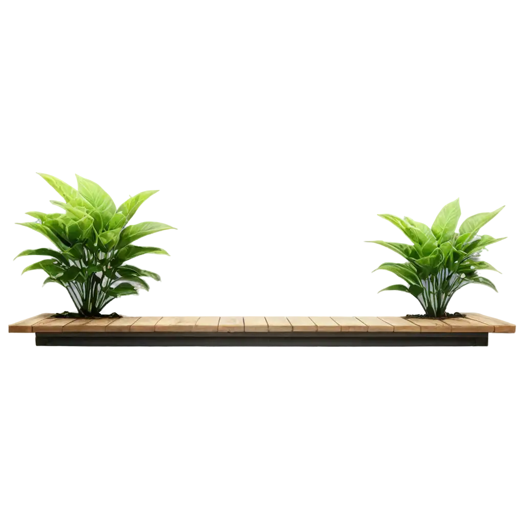 Stunning-HighResolution-PNG-Image-of-a-Lush-Green-Platform-with-Exotic-Plants