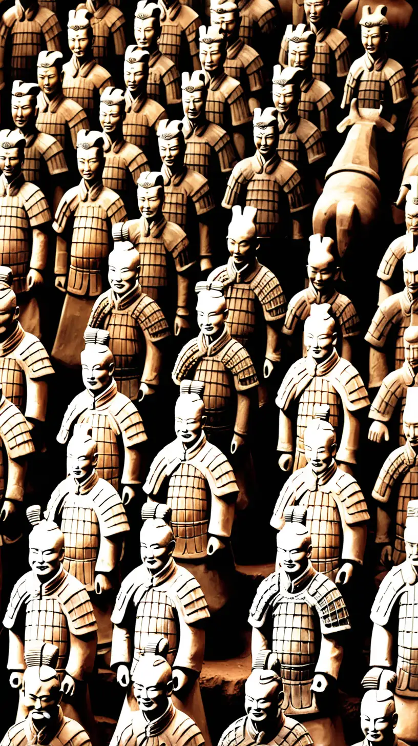 The Shaanxi Terracotta Army:
