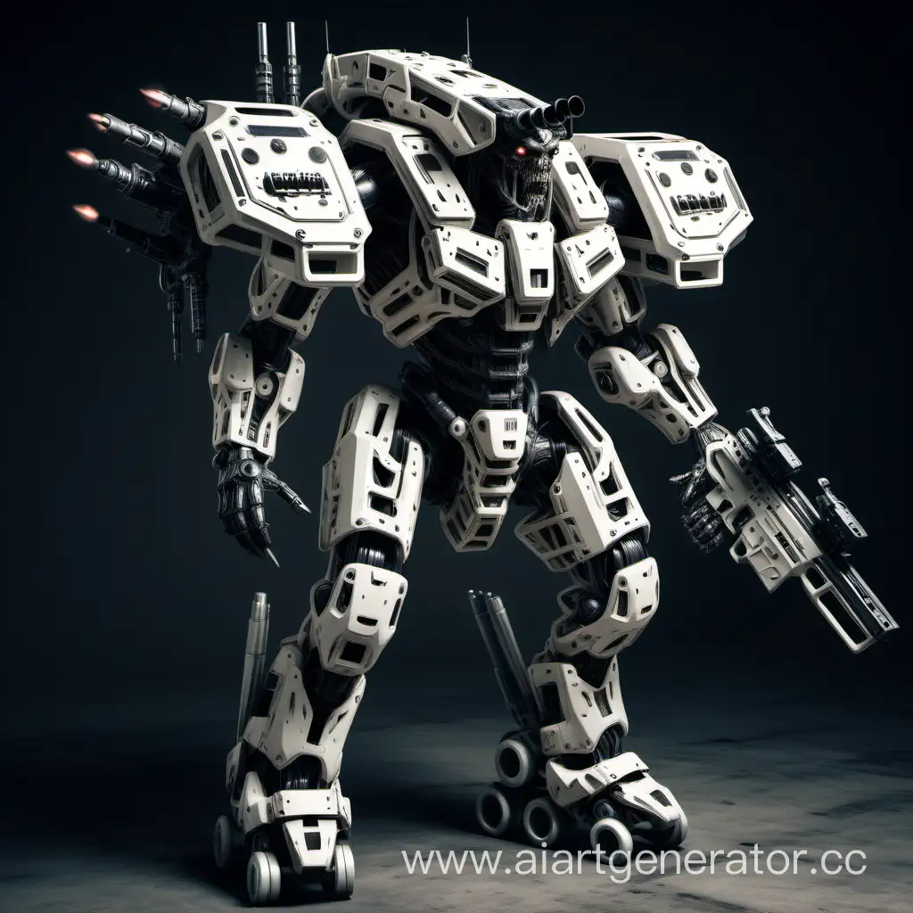 Powerful-Exoskeleton-Armed-with-Launchers-AntiAircraft-Guns-and-Machine-Guns