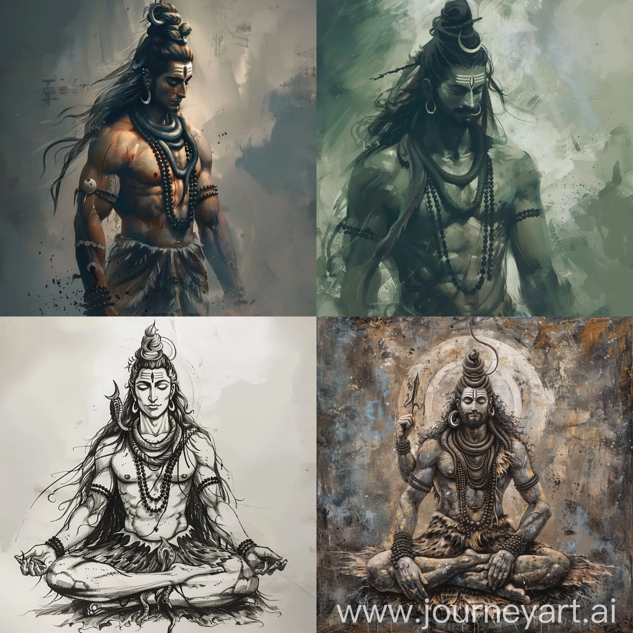 Lord-Shiva-Statue-in-Majestic-Pose