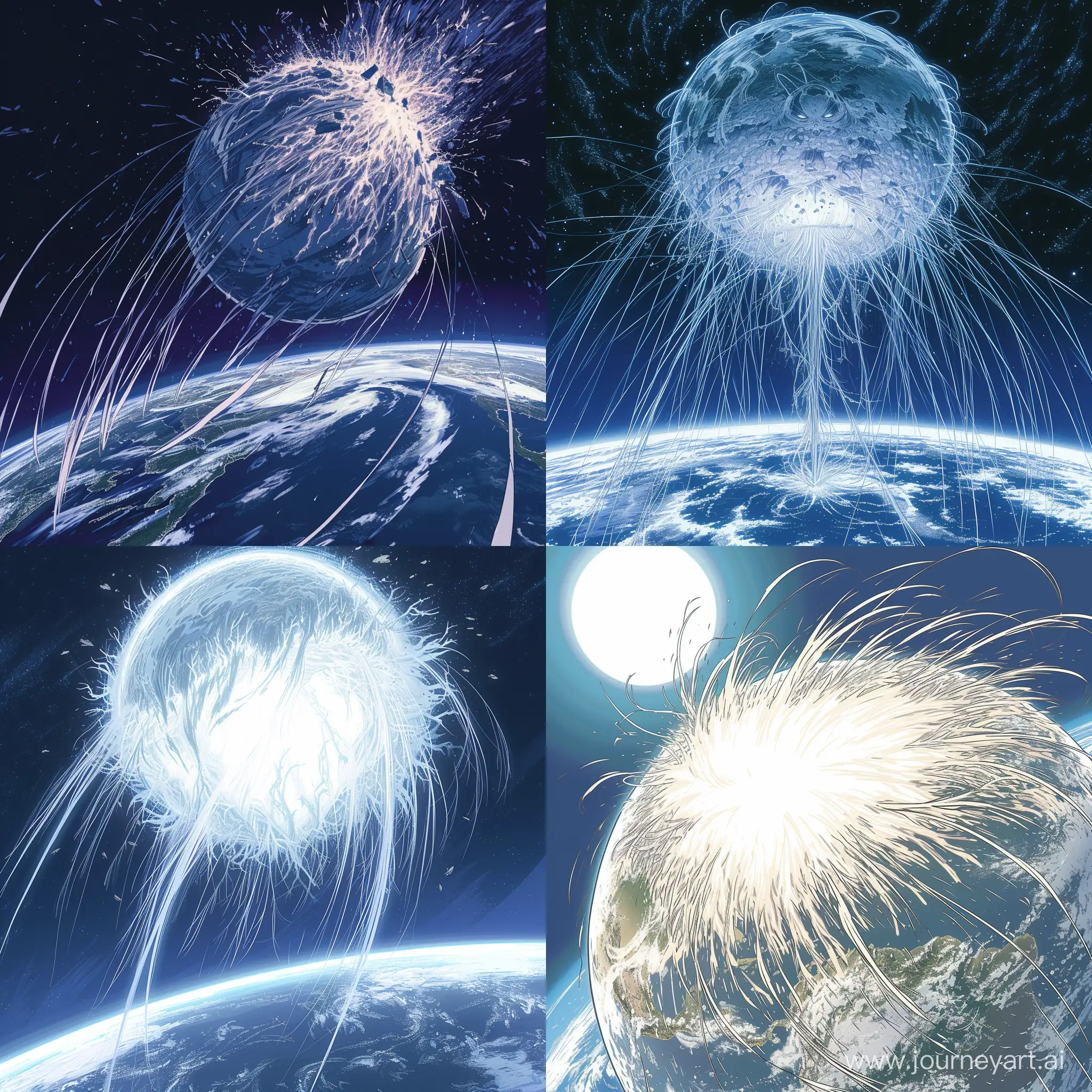 AnimeStyled-Sphere-of-Destructive-Energy-Connecting-with-Earth-Threads